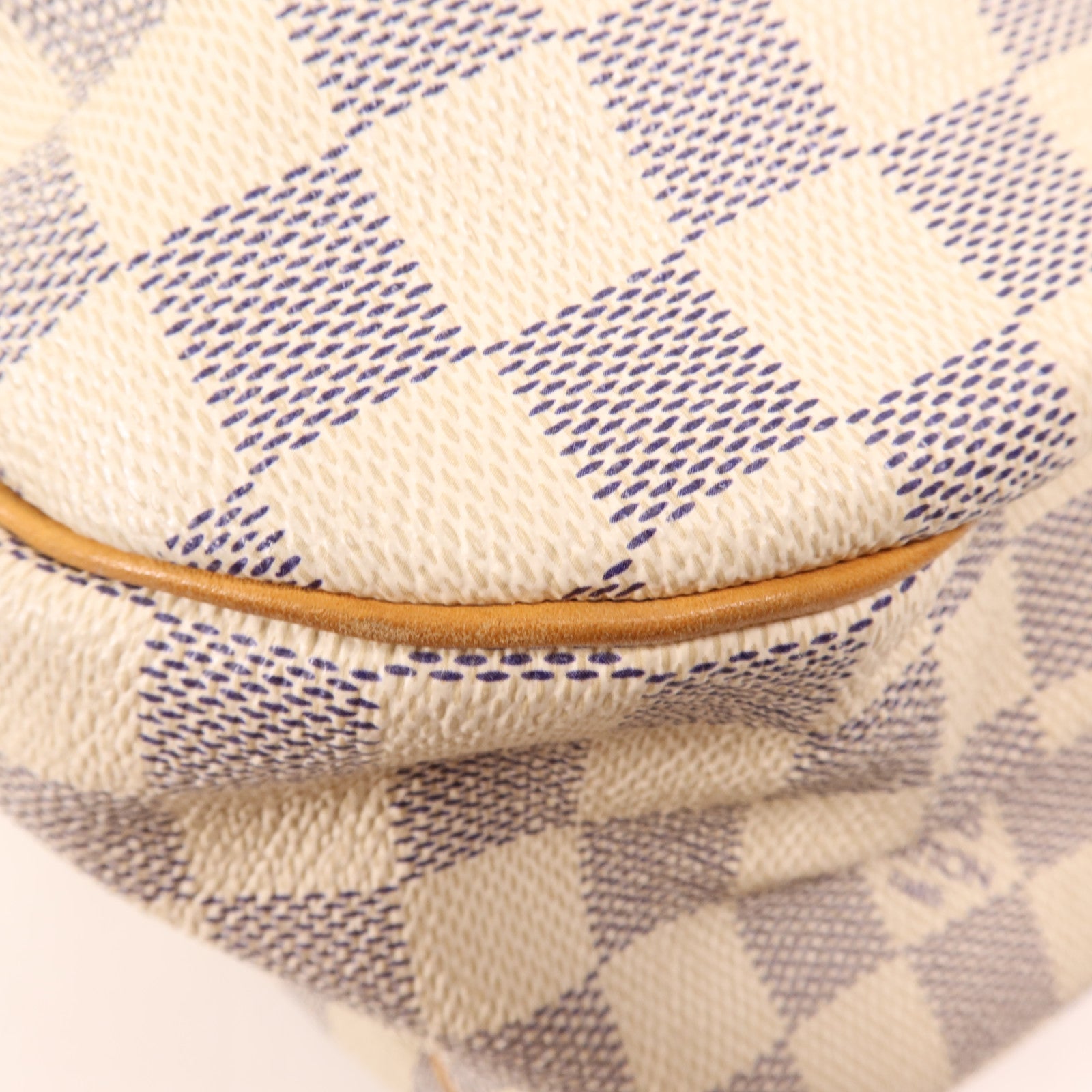 LOUIS VUITTON Damier Azur Galliera GM金扣肩背袋