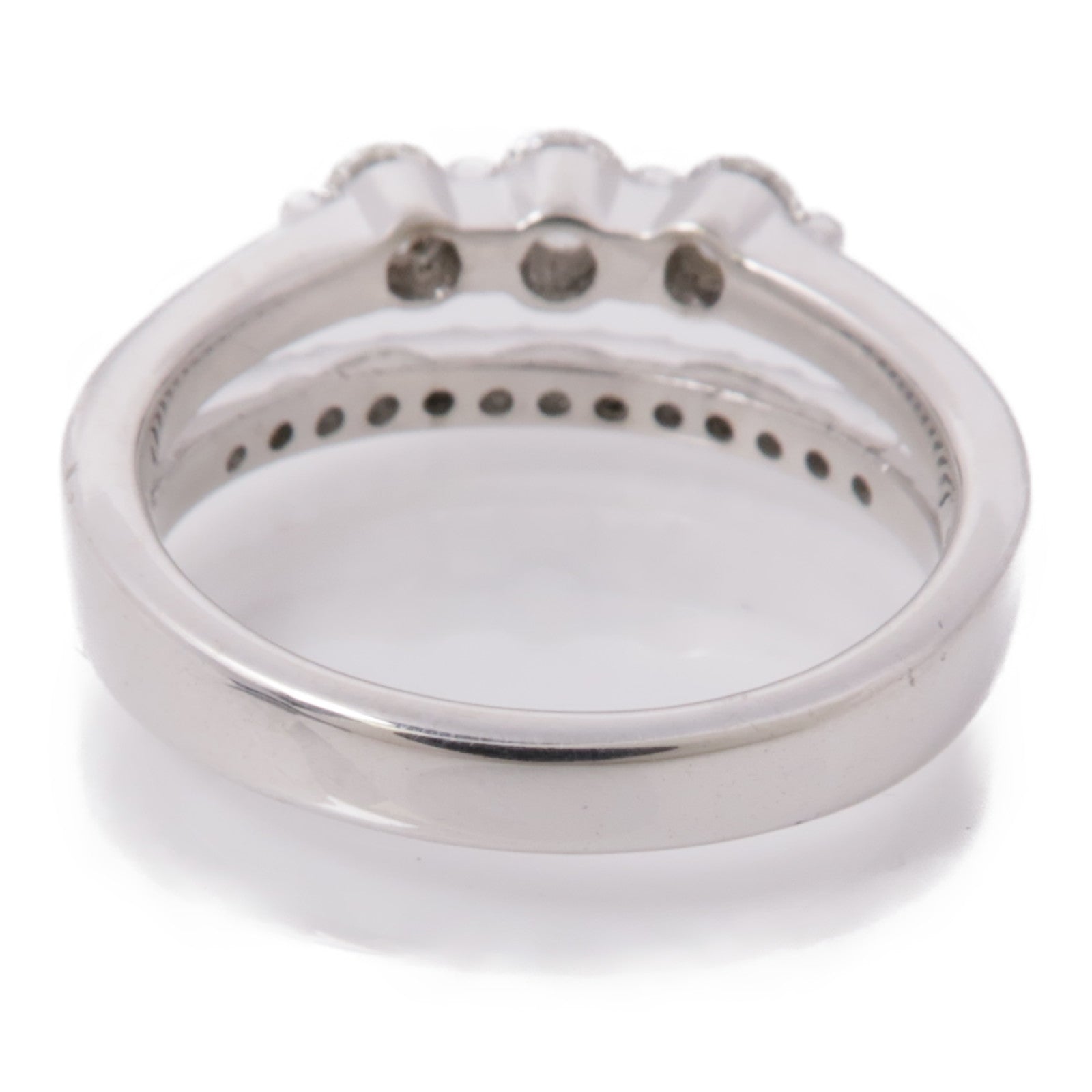 JEWELRY 【激減優惠】18K白金Diamond Ring鑽石戒指US#5.75