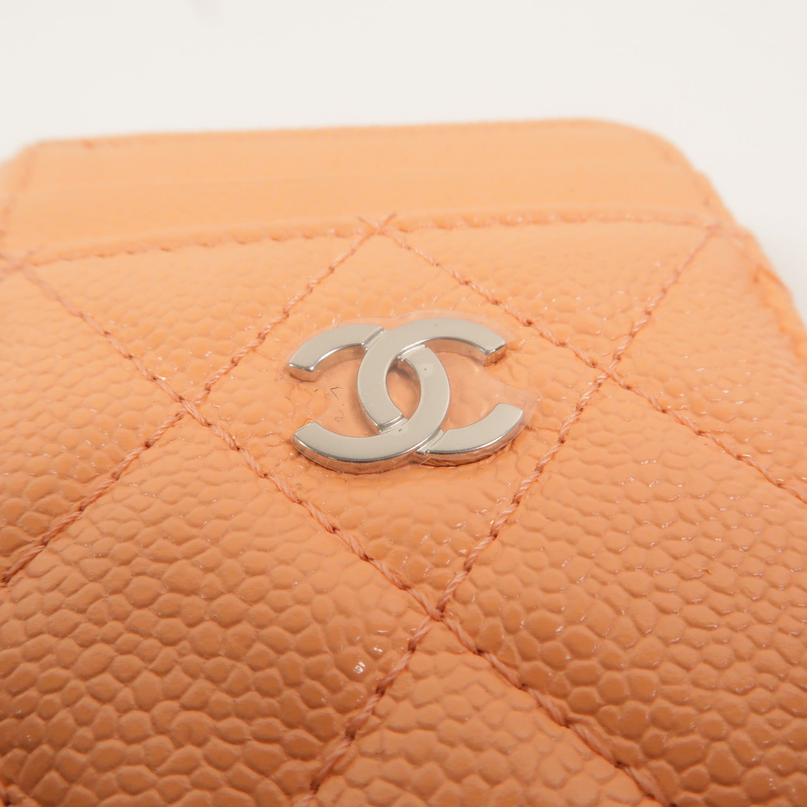 CHANEL 牛皮皮革Classic Zipped Card Case卡片套