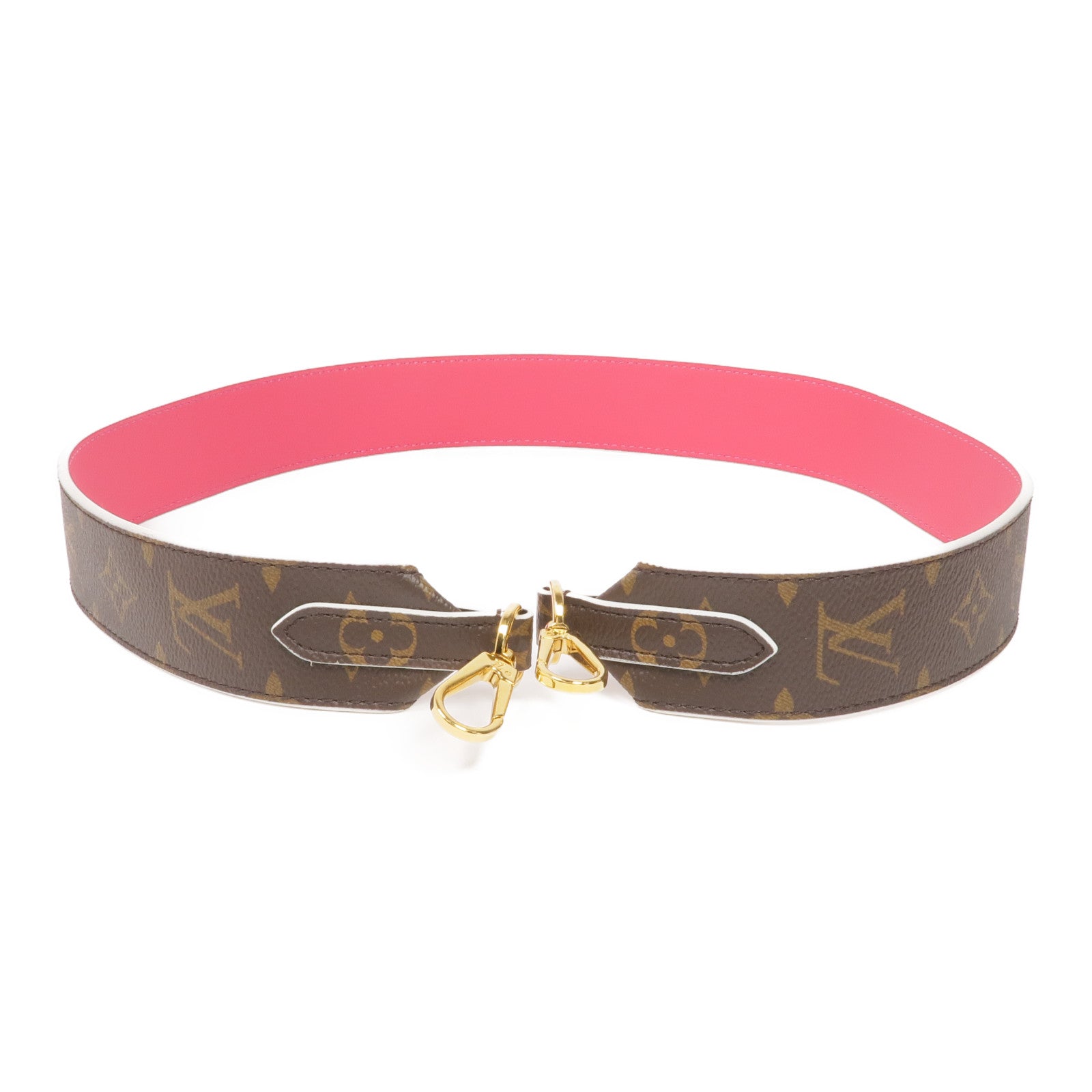 LOUIS VUITTON Monogram Shoulder Strap金扣掛飾