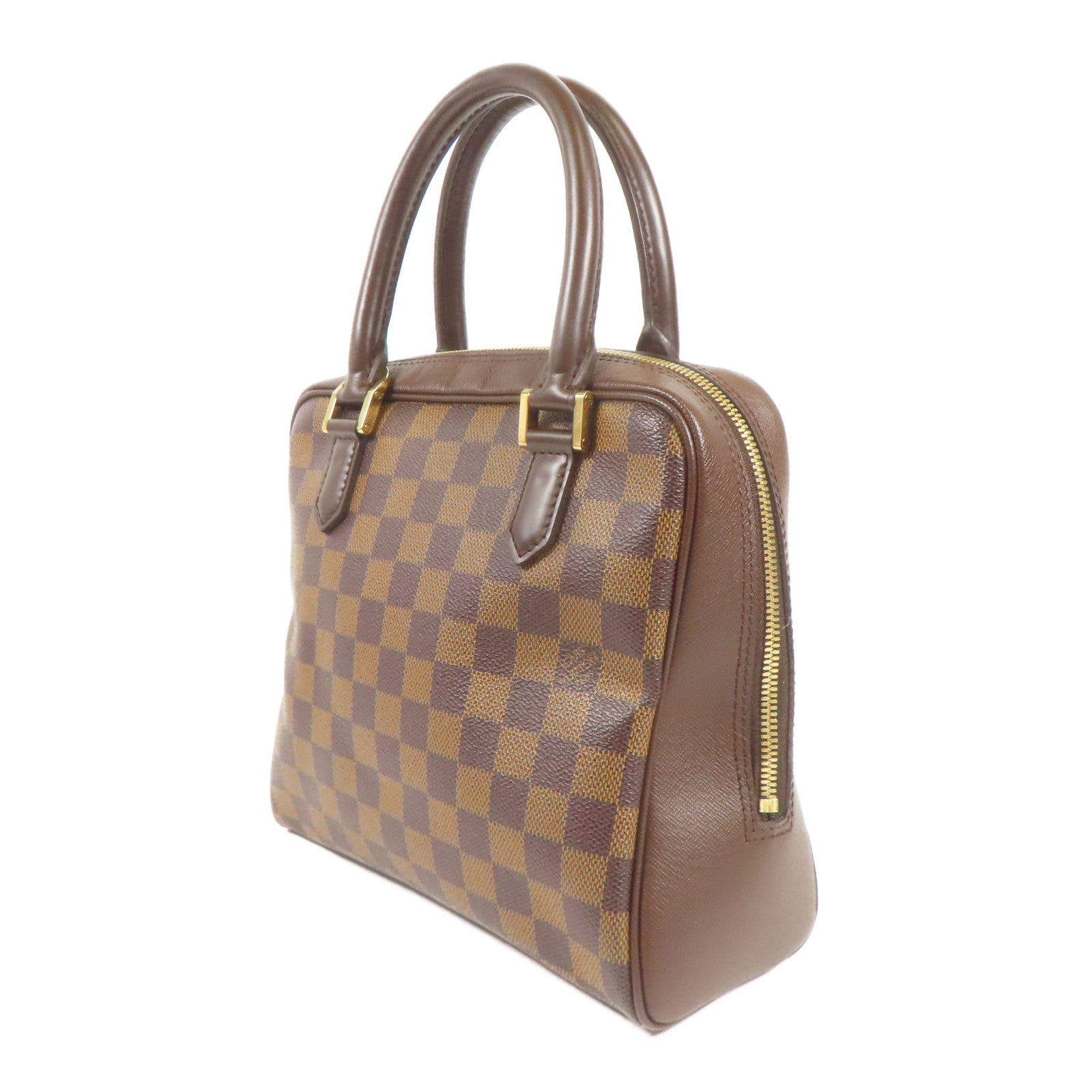 LOUIS VUITTON 【激減優惠】Damier Brera金扣手挽袋