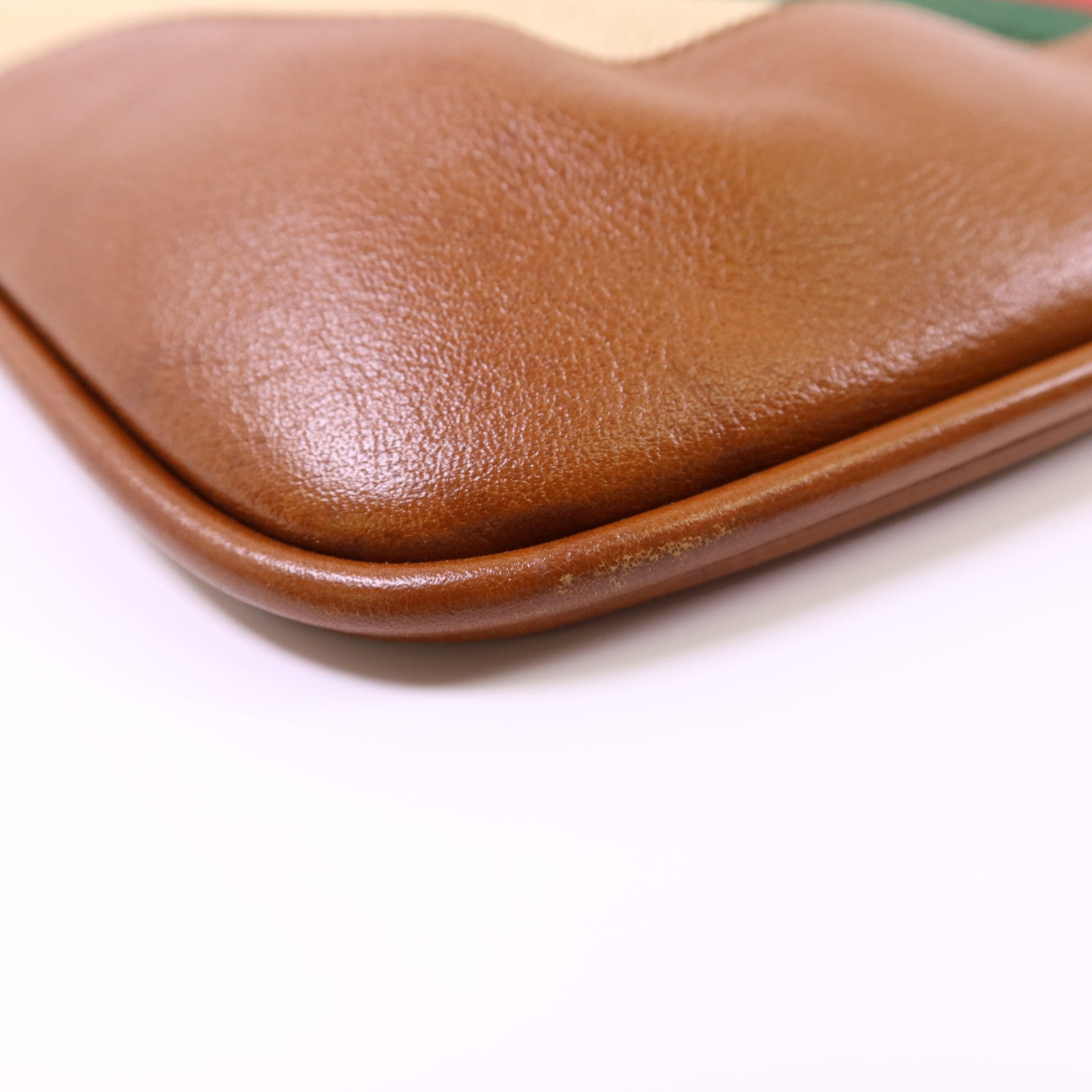 GUCCI 帆布Sherry Line Vintage Tote Bag金扣手挽肩背兩用袋