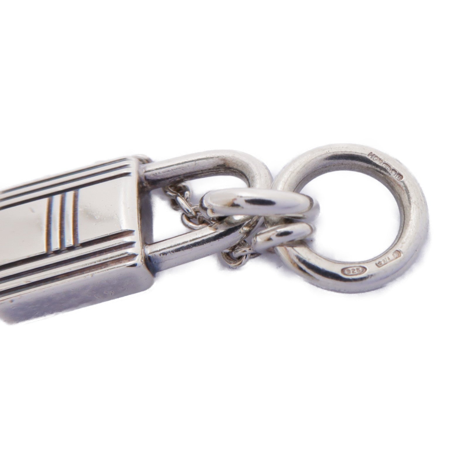 HERMES 925純銀Kelly Cadenas Pendant項鍊