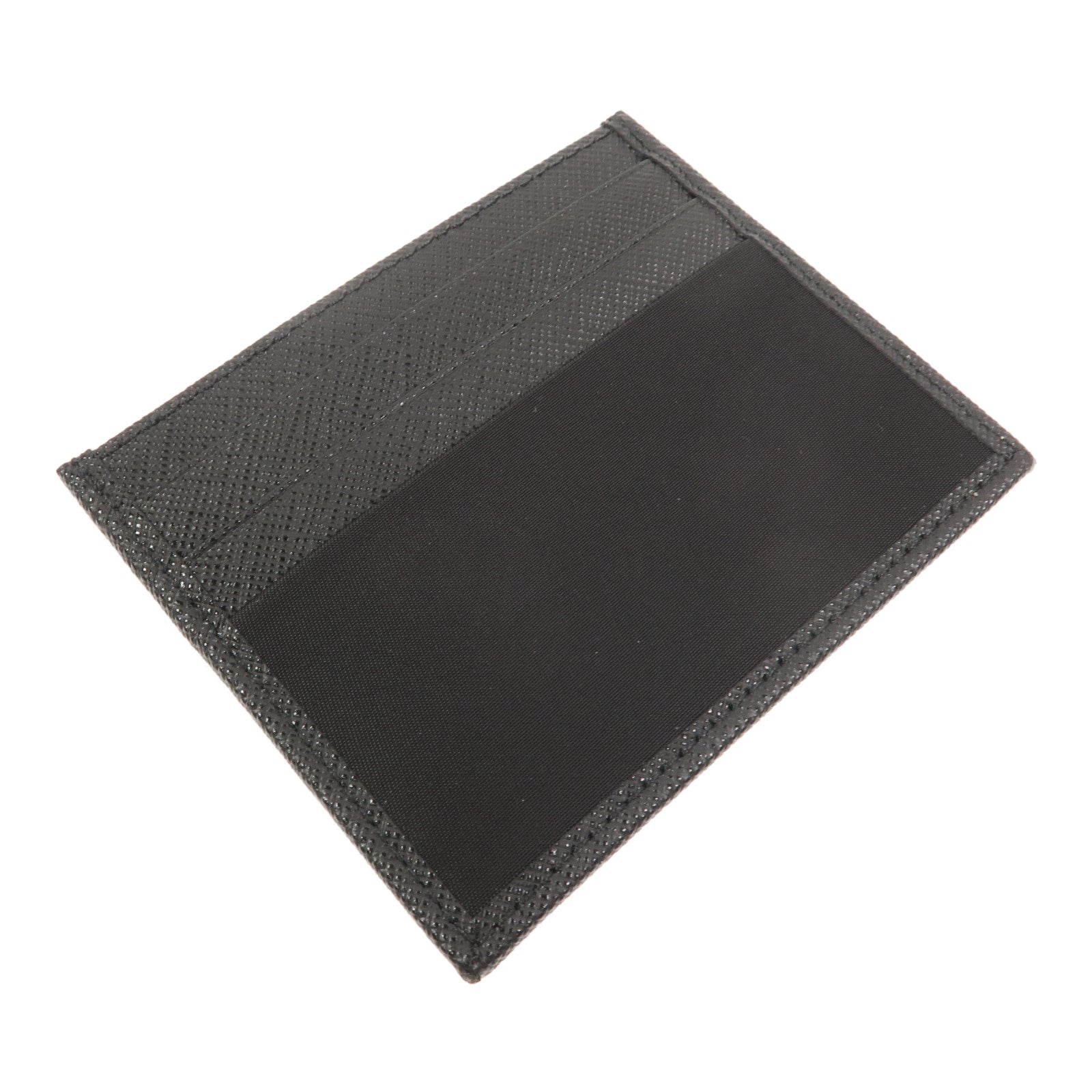 PRADA 尼龍/皮革Re-Nylon & Saffiano Leather Card Holder卡片套