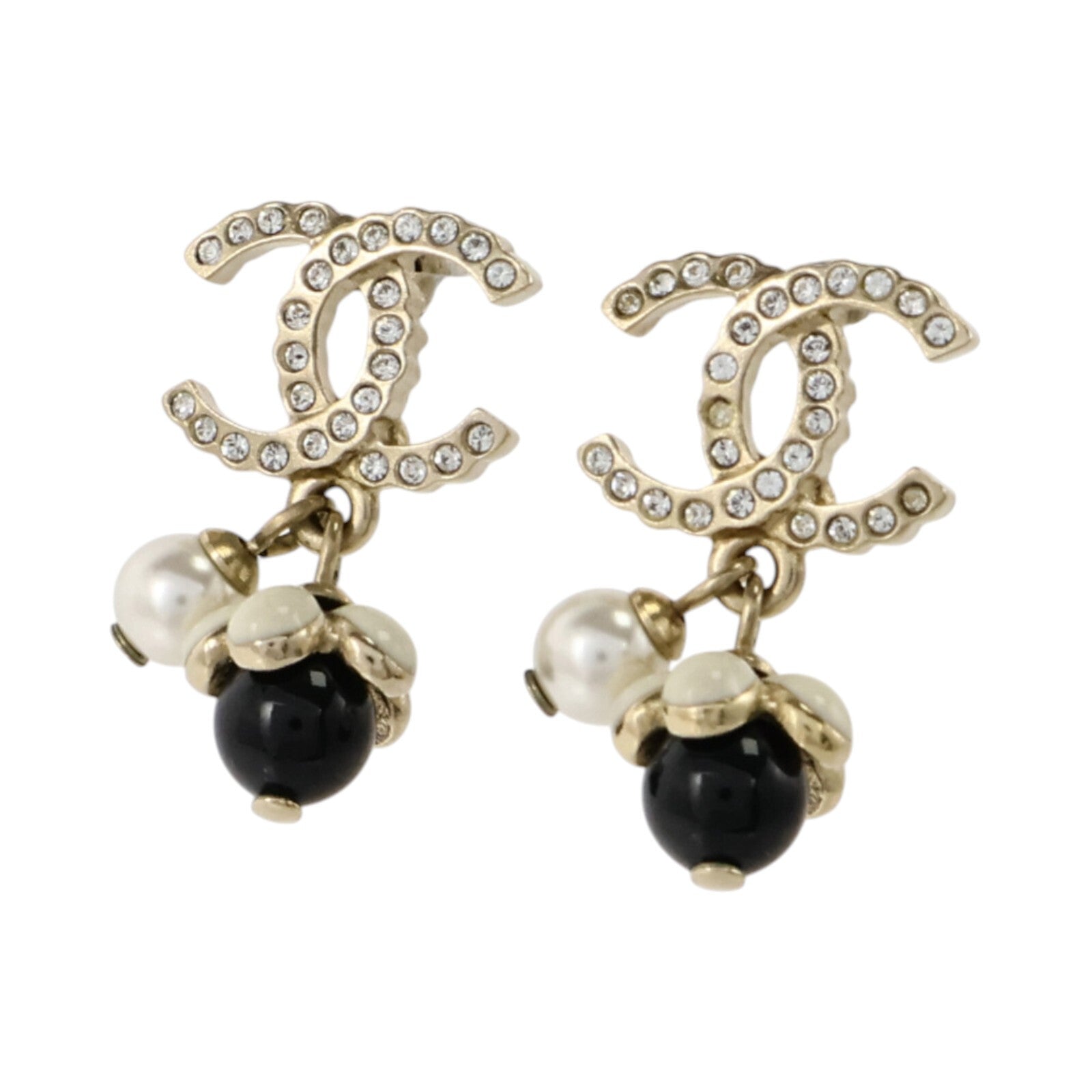 CHANEL 金屬/PVC Earrings耳環