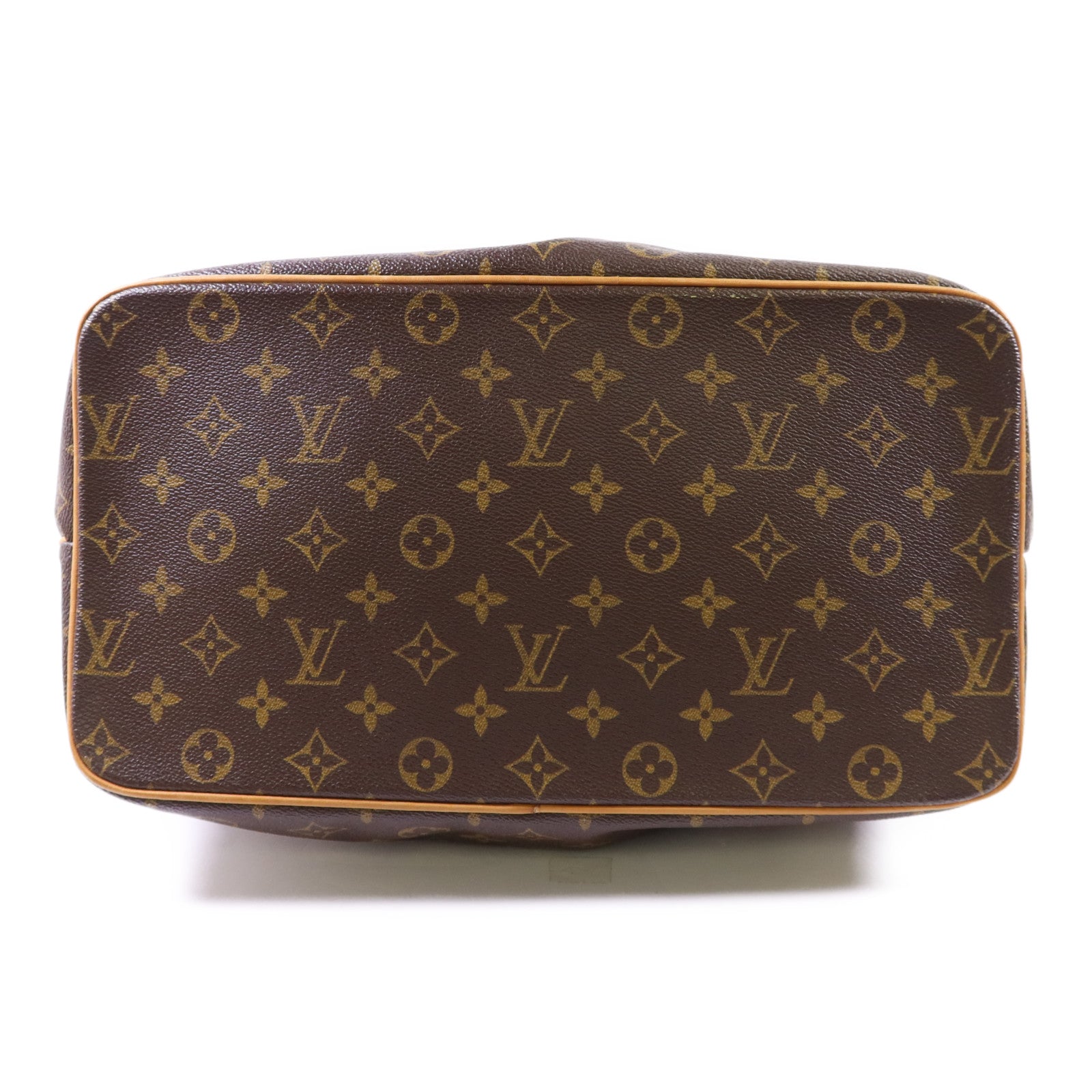 LOUIS VUITTON Monogram Palermo GM金扣手挽肩背兩用袋棕色