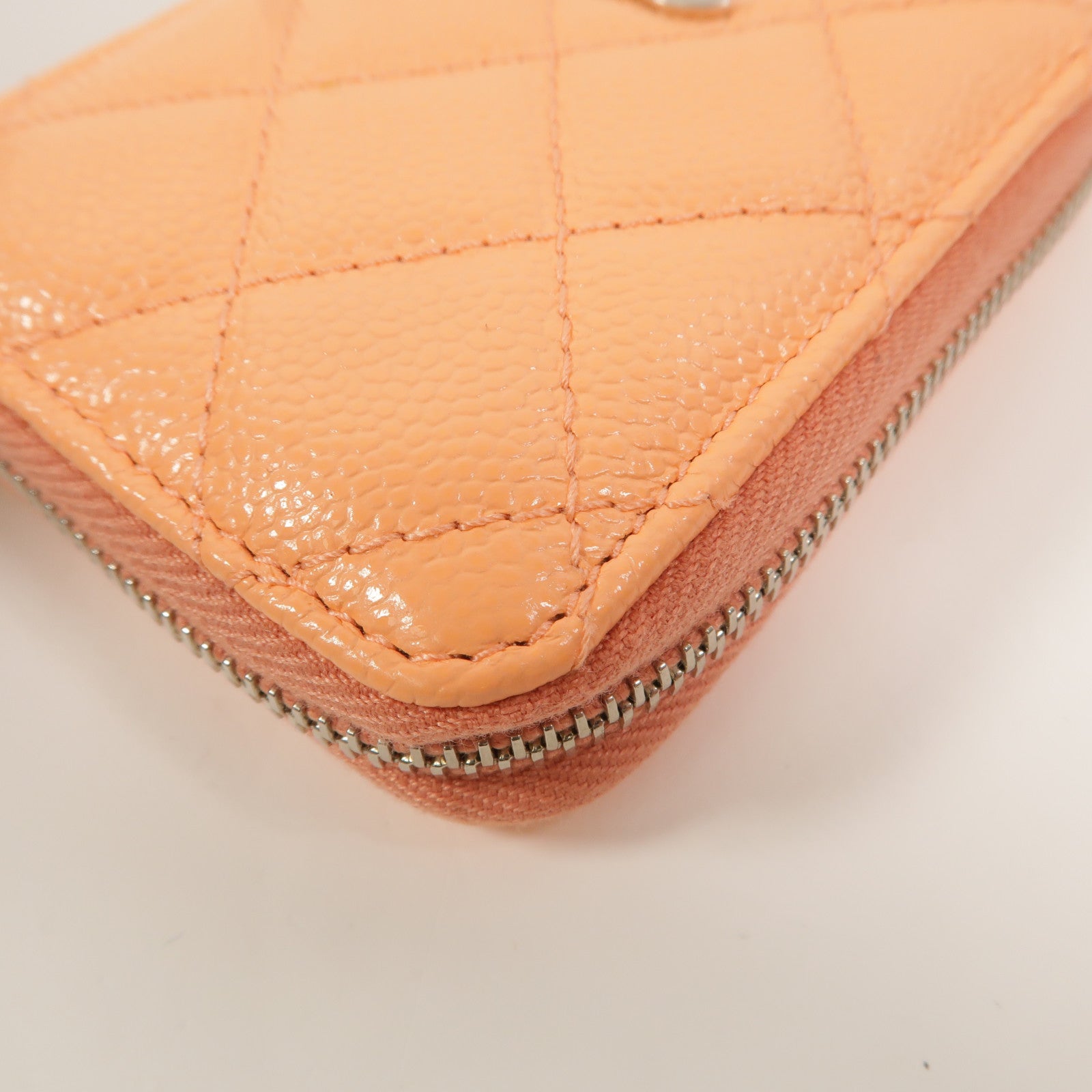 CHANEL 牛皮皮革Classic Zipped Card Case卡片套