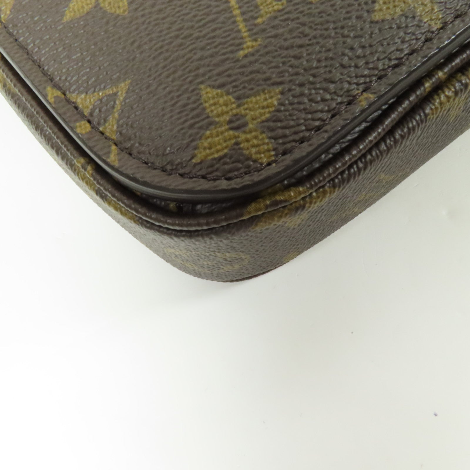 LOUIS VUITTON Monogram Pochette Metis MM金扣手挽肩背兩用袋