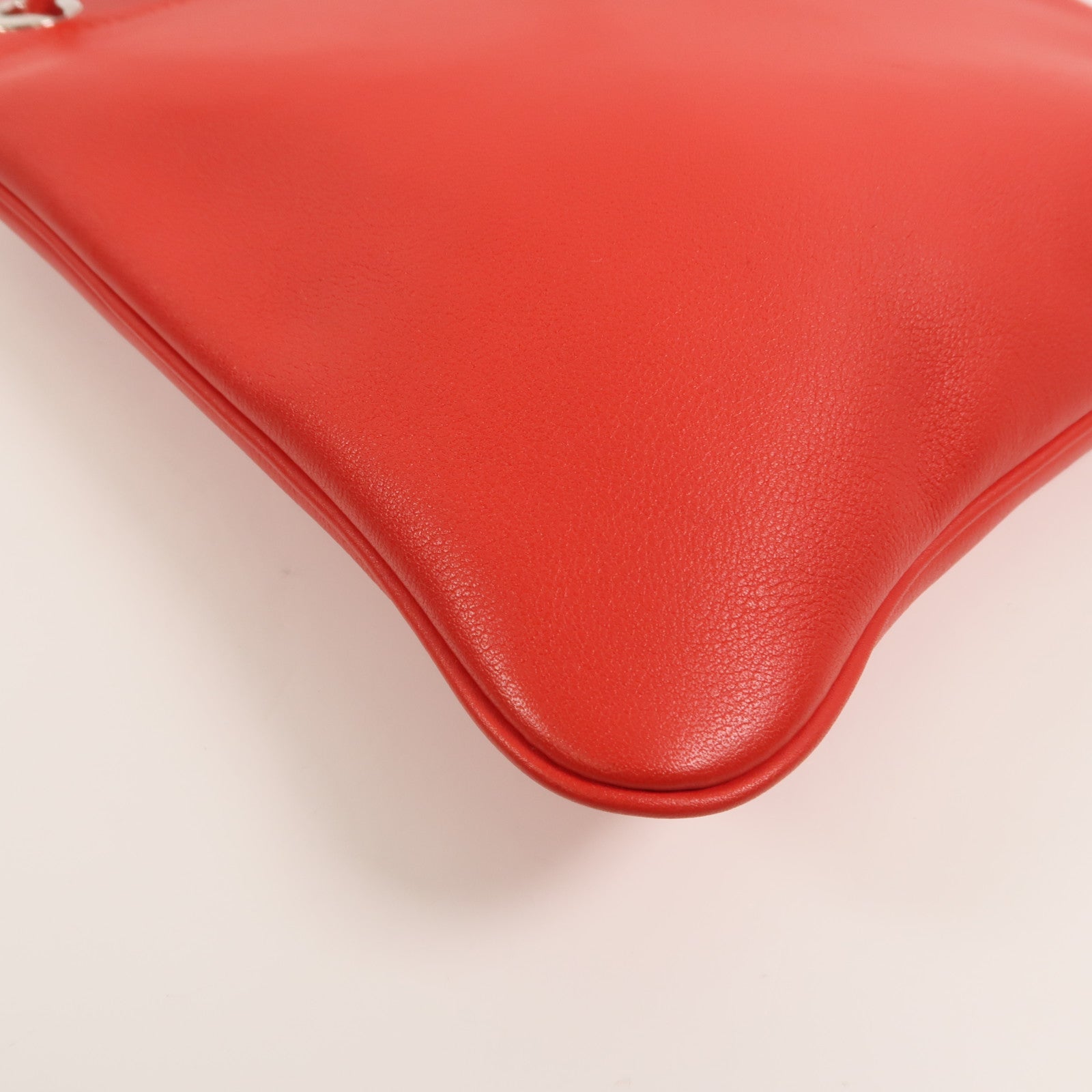 HERMES Swift皮革Aline Mini肩背袋Rouge de Coeur