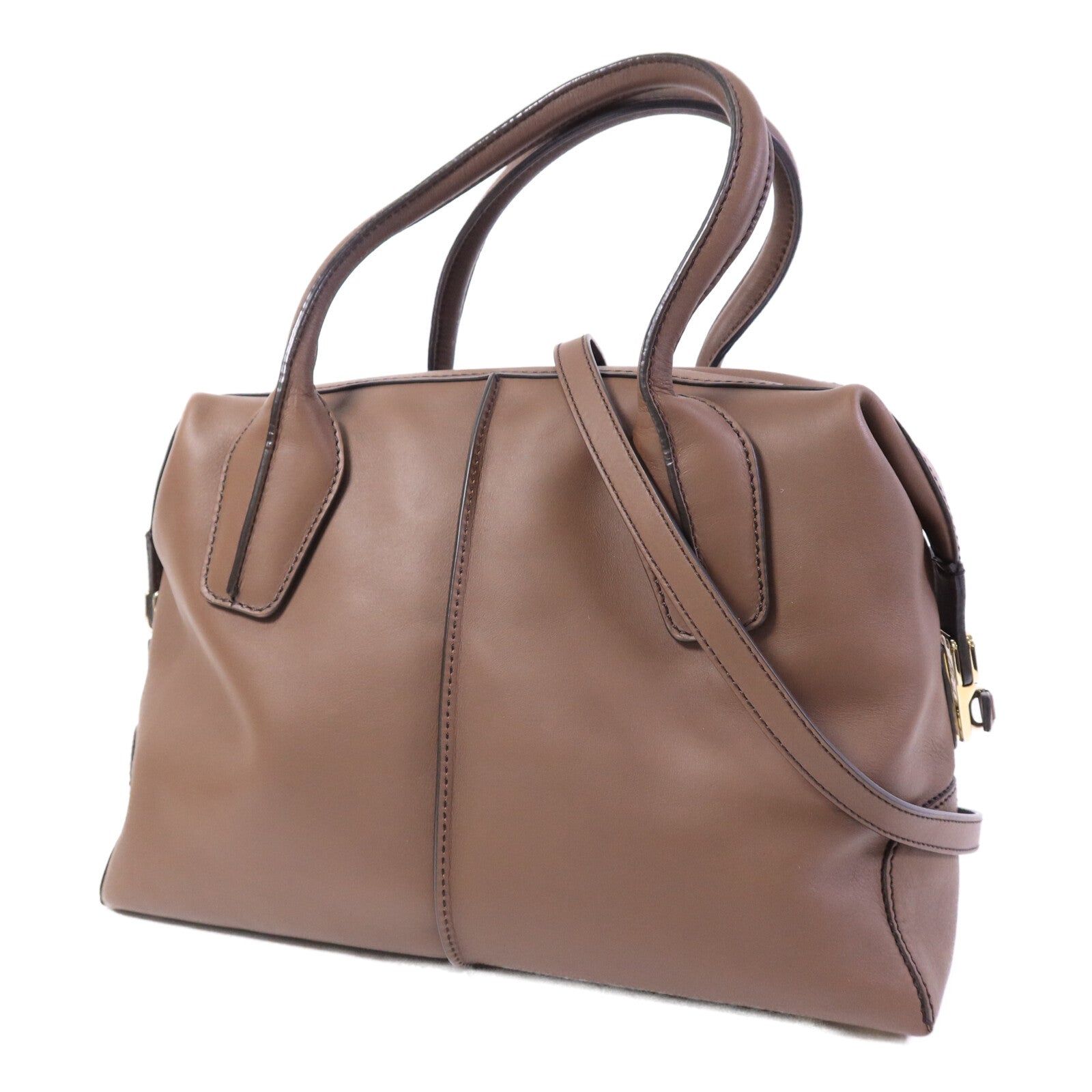 TOD'S 牛皮皮革D-Styling Bauletto Medium手挽肩背兩用袋