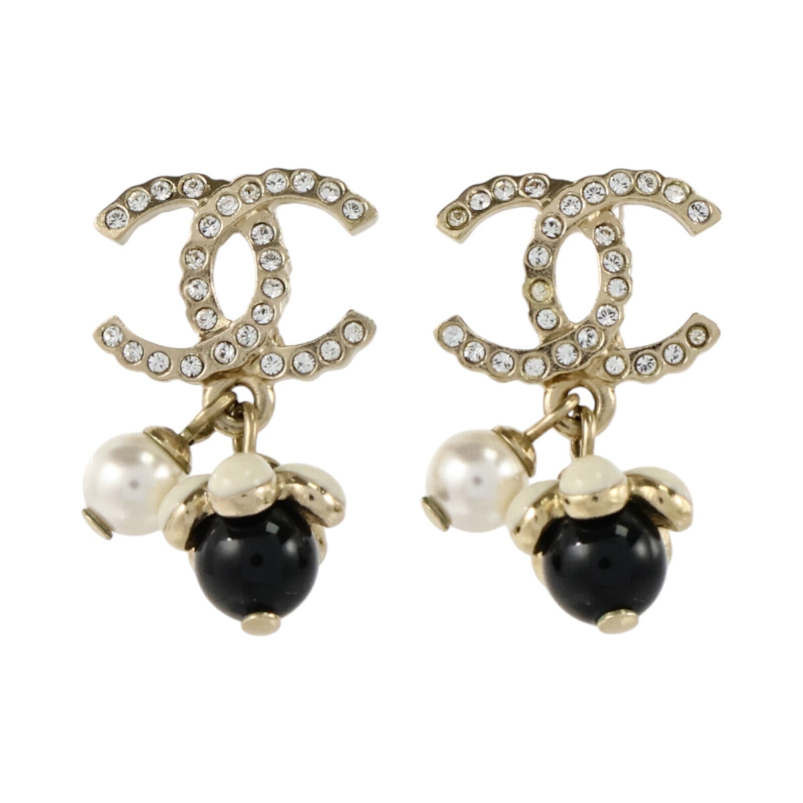 CHANEL 金屬/PVC Earrings耳環