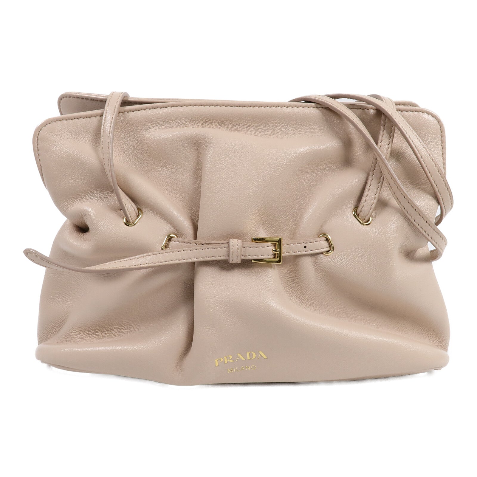 PRADA 牛皮皮革Dada Small肩背袋