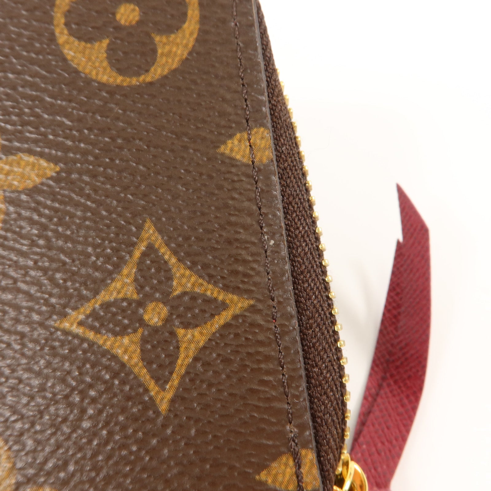LOUIS VUITTON Monogram Clemence Wallet金扣長錢包