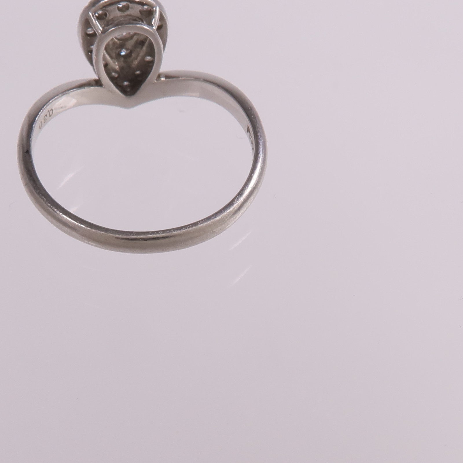 JEWELRY PT950鉑金Diamond Ring鑽石戒指US#6.5