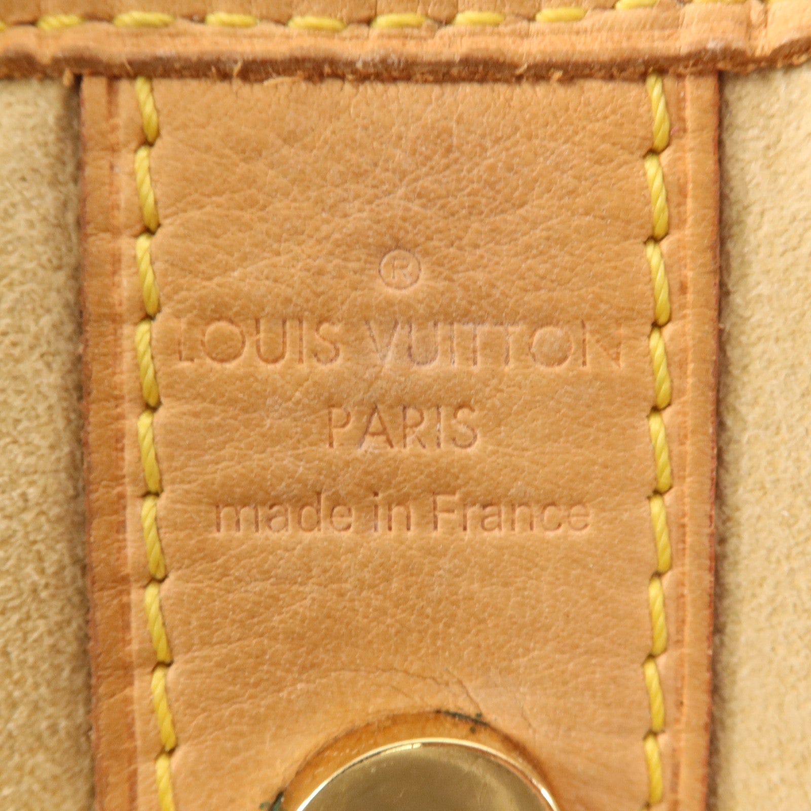 LOUIS VUITTON Damier Azur Galliera GM金扣肩背袋