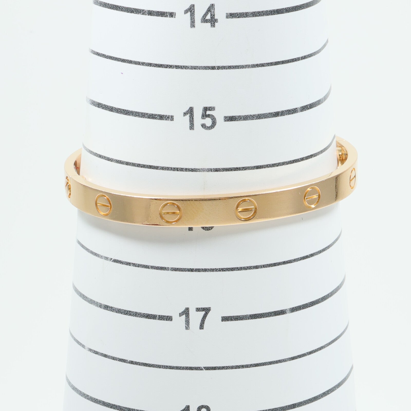 CARTIER 18K玫瑰金Love Bracelet手鐲