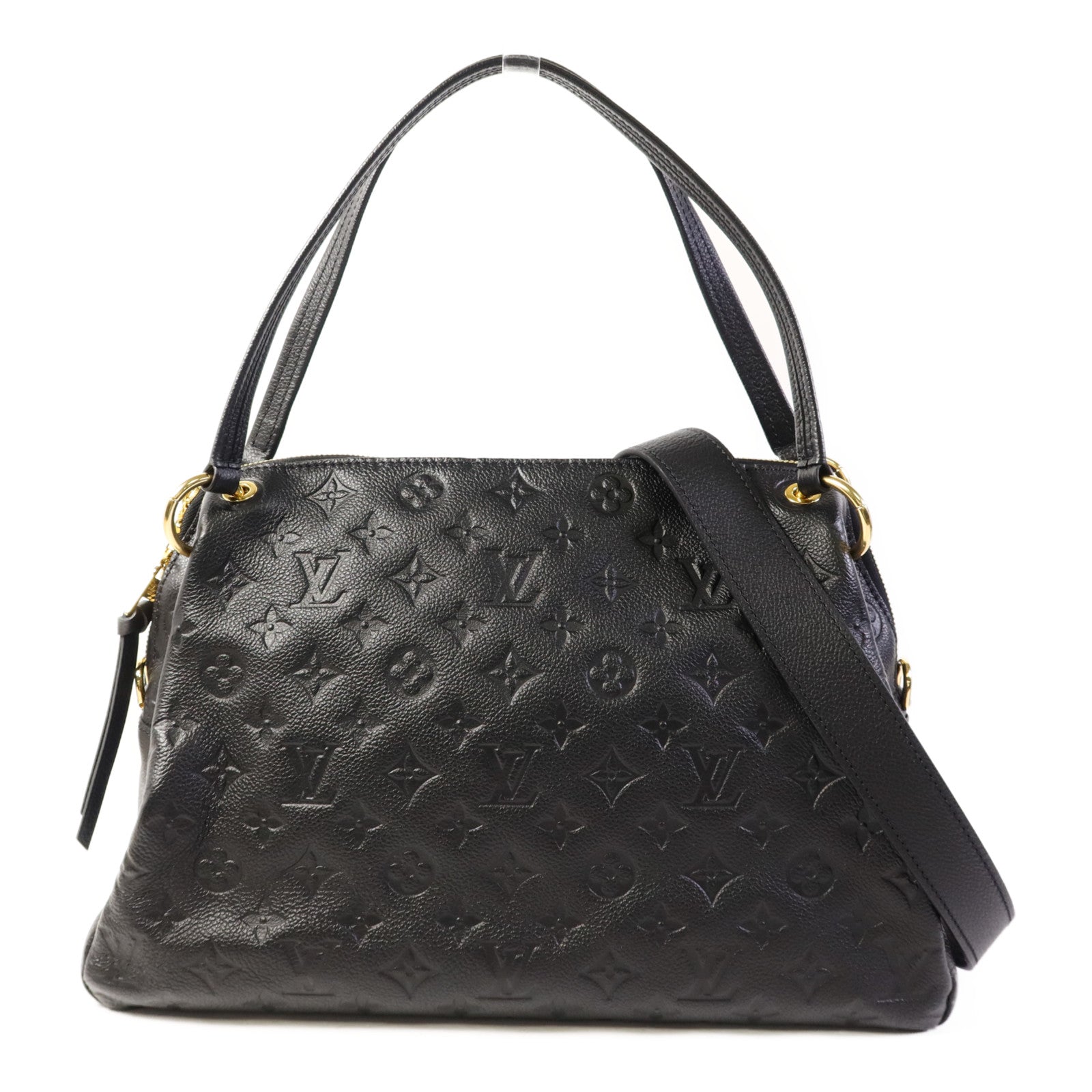 LOUIS VUITTON Monogram Empreinte Ponthieu PM金扣手挽肩背兩用袋