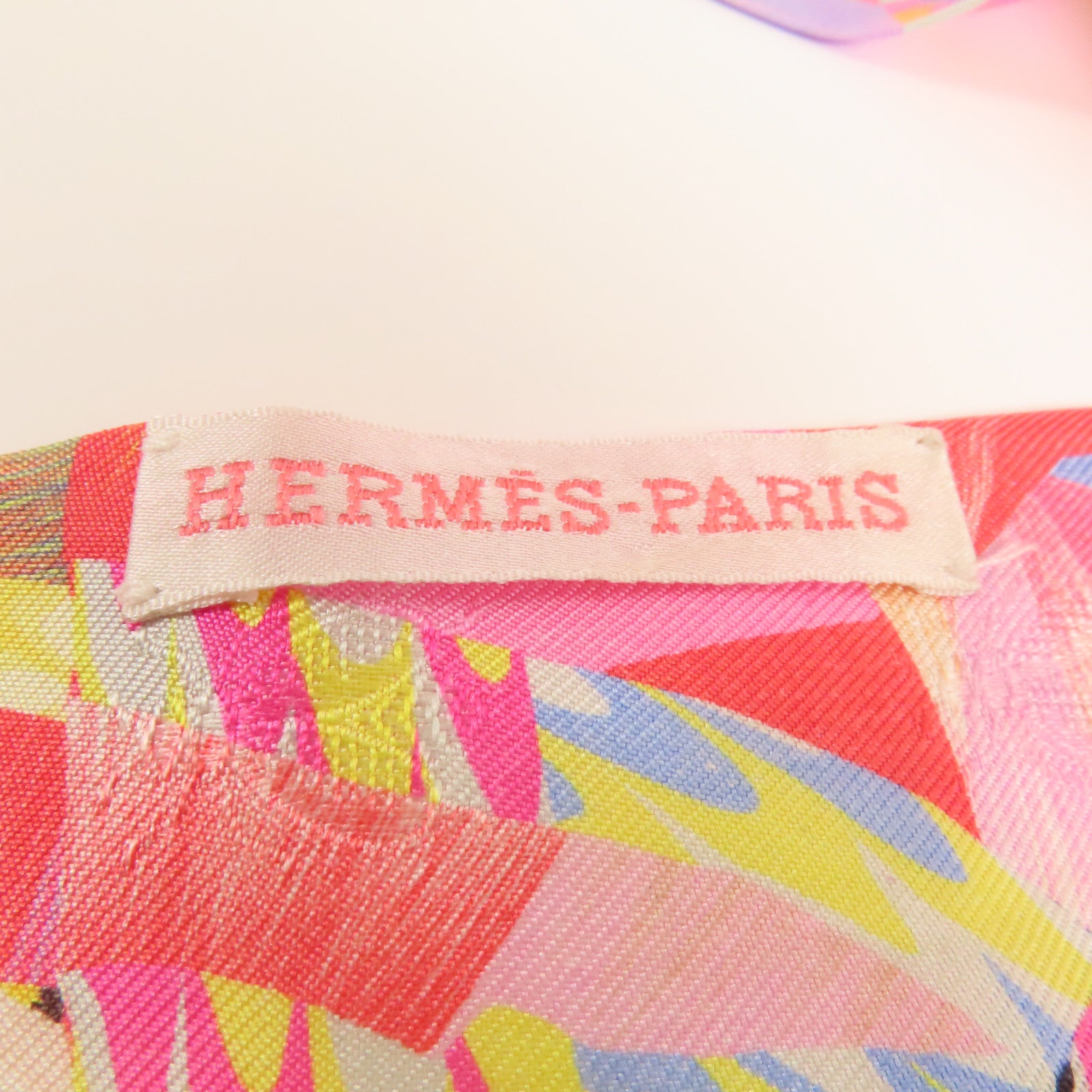 HERMES 絲質Twilly絲巾