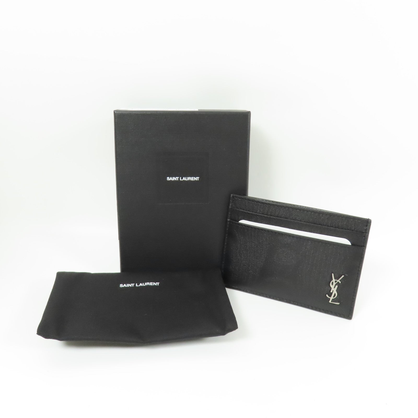 SAINT LAURENT 【激減優惠】棉質Card Case卡片套