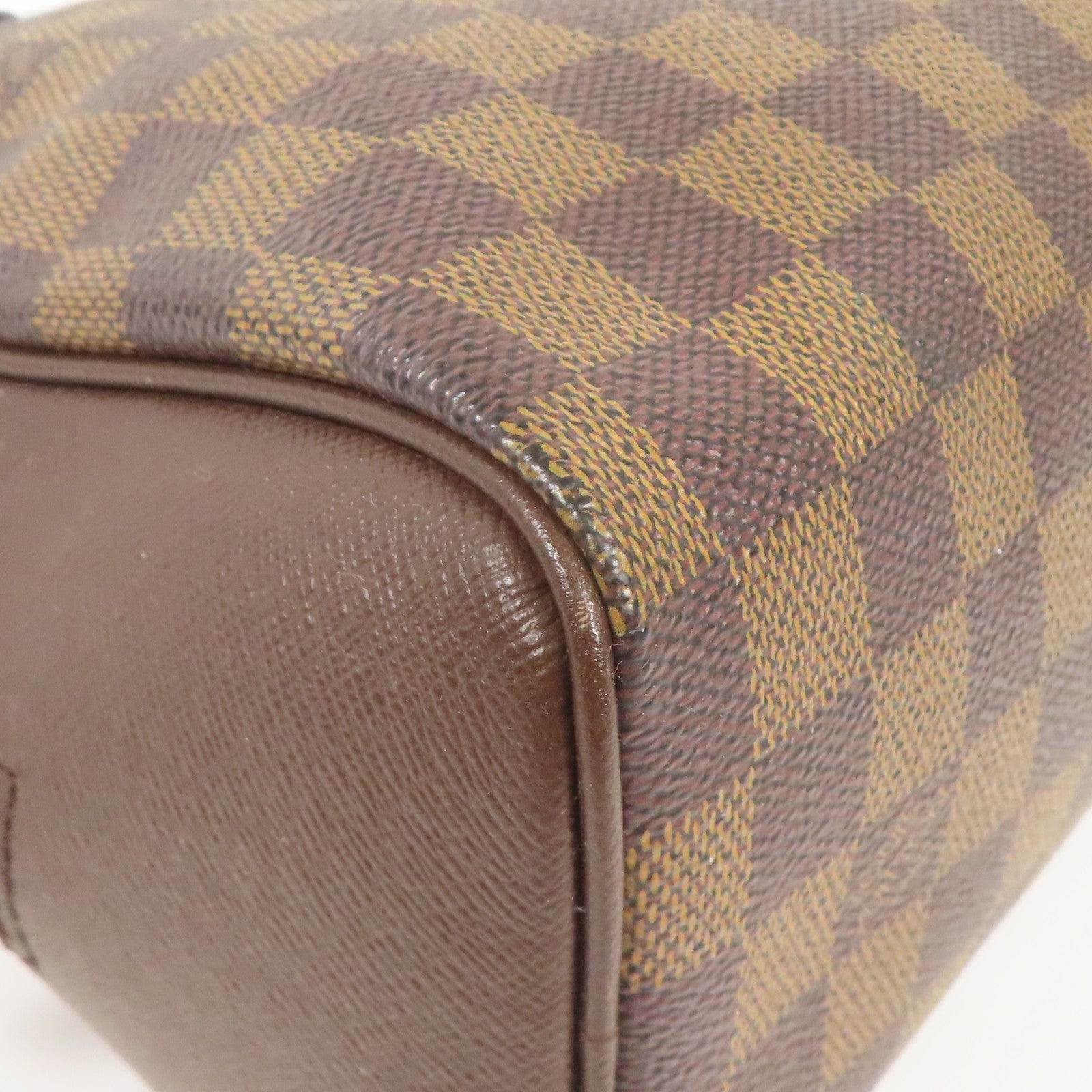 LOUIS VUITTON 【激減優惠】Damier Brera金扣手挽袋