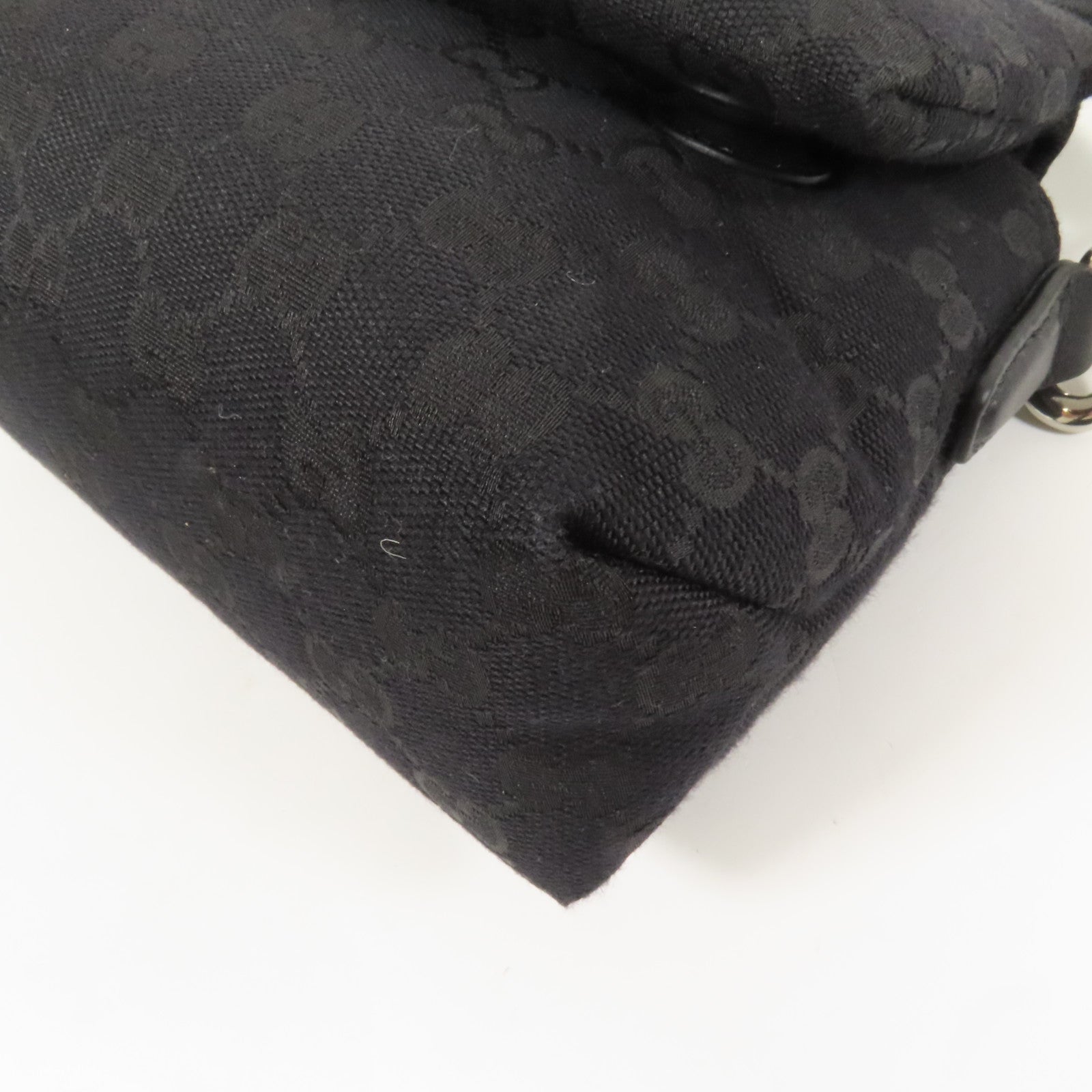 GUCCI 帆布Crossbody GG銀扣手挽肩背兩用袋