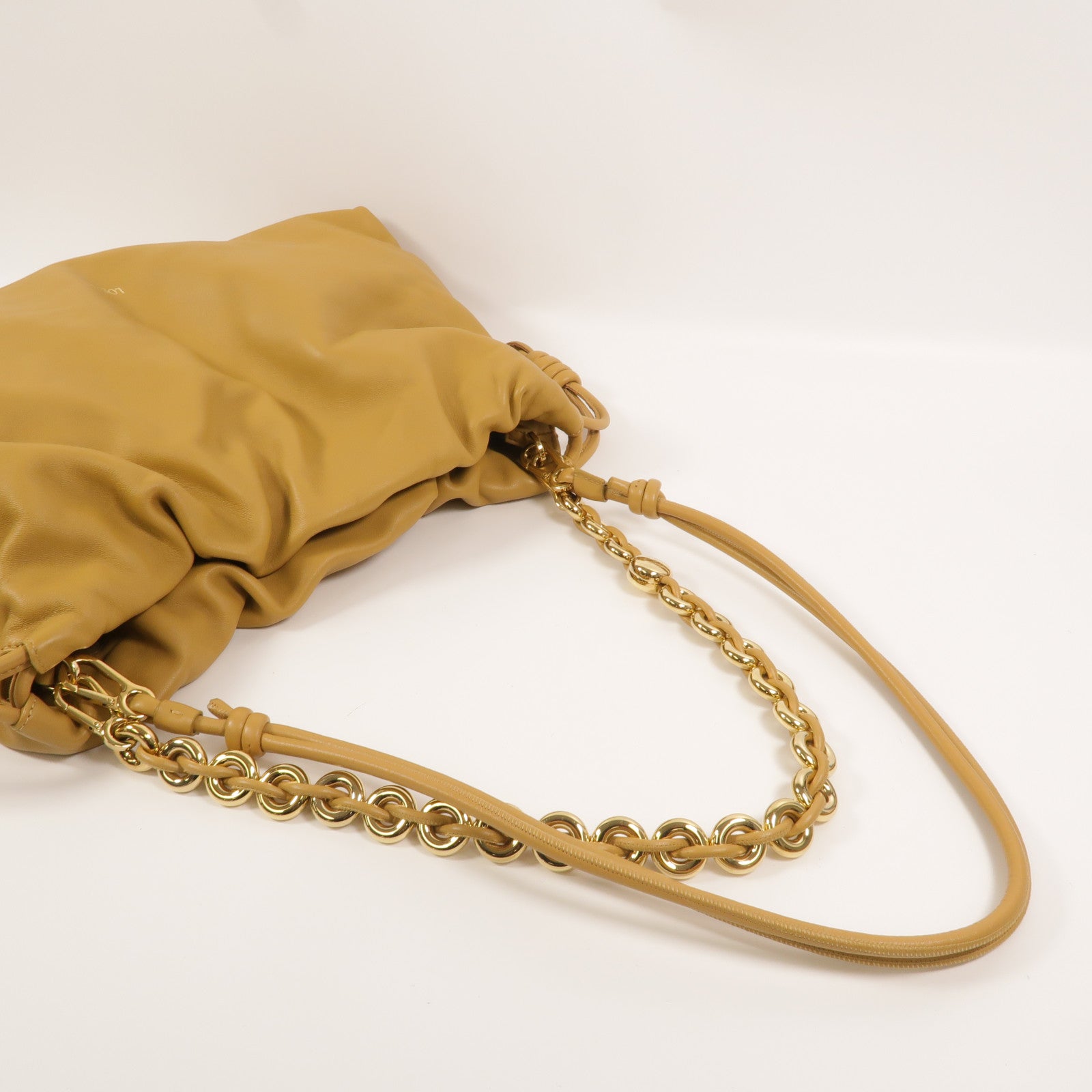 LOEWE 羊皮皮革Flamenco Purse Large鏈帶手挽肩背兩用袋
