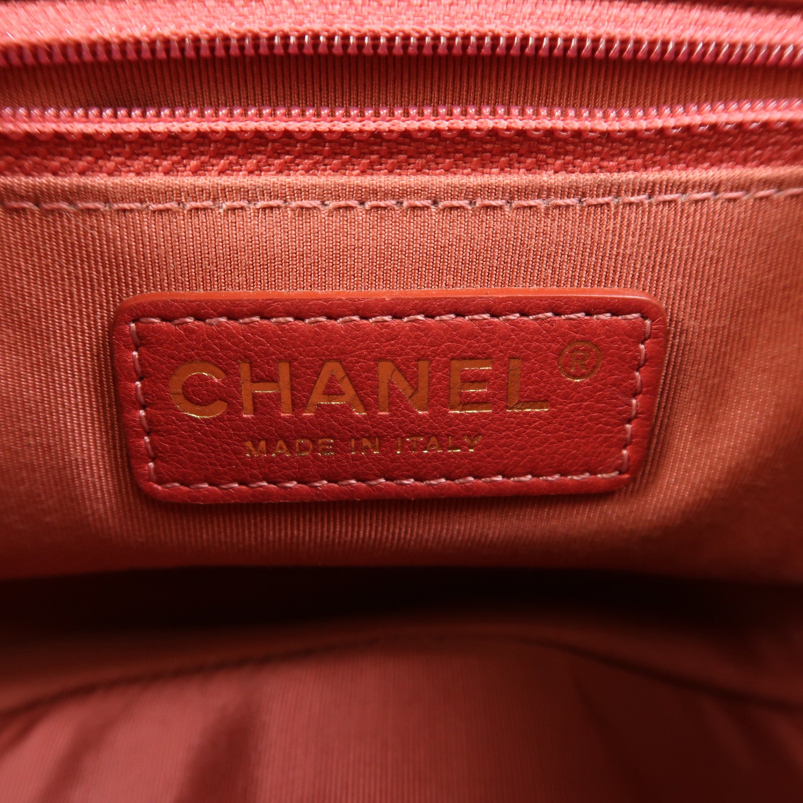 CHANEL 【激減優惠】牛皮皮革Chain Shoulder金扣鏈帶肩背袋
