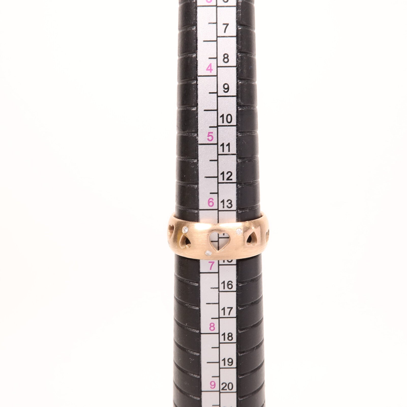 JEWELRY 14K玫瑰金Diamond Ring鑽石戒指US#6.25