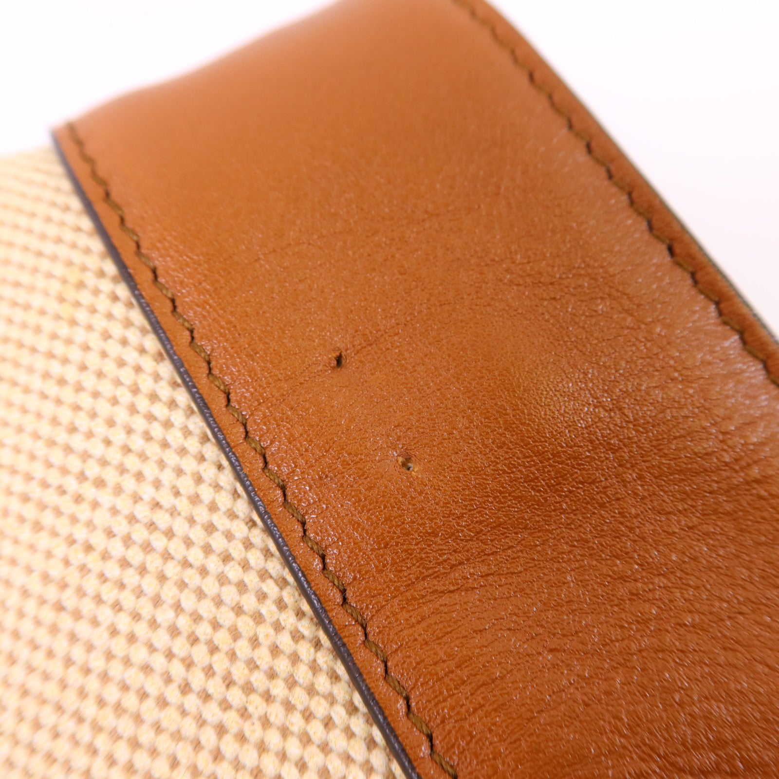 GUCCI 帆布Sherry Line Vintage Tote Bag金扣手挽肩背兩用袋