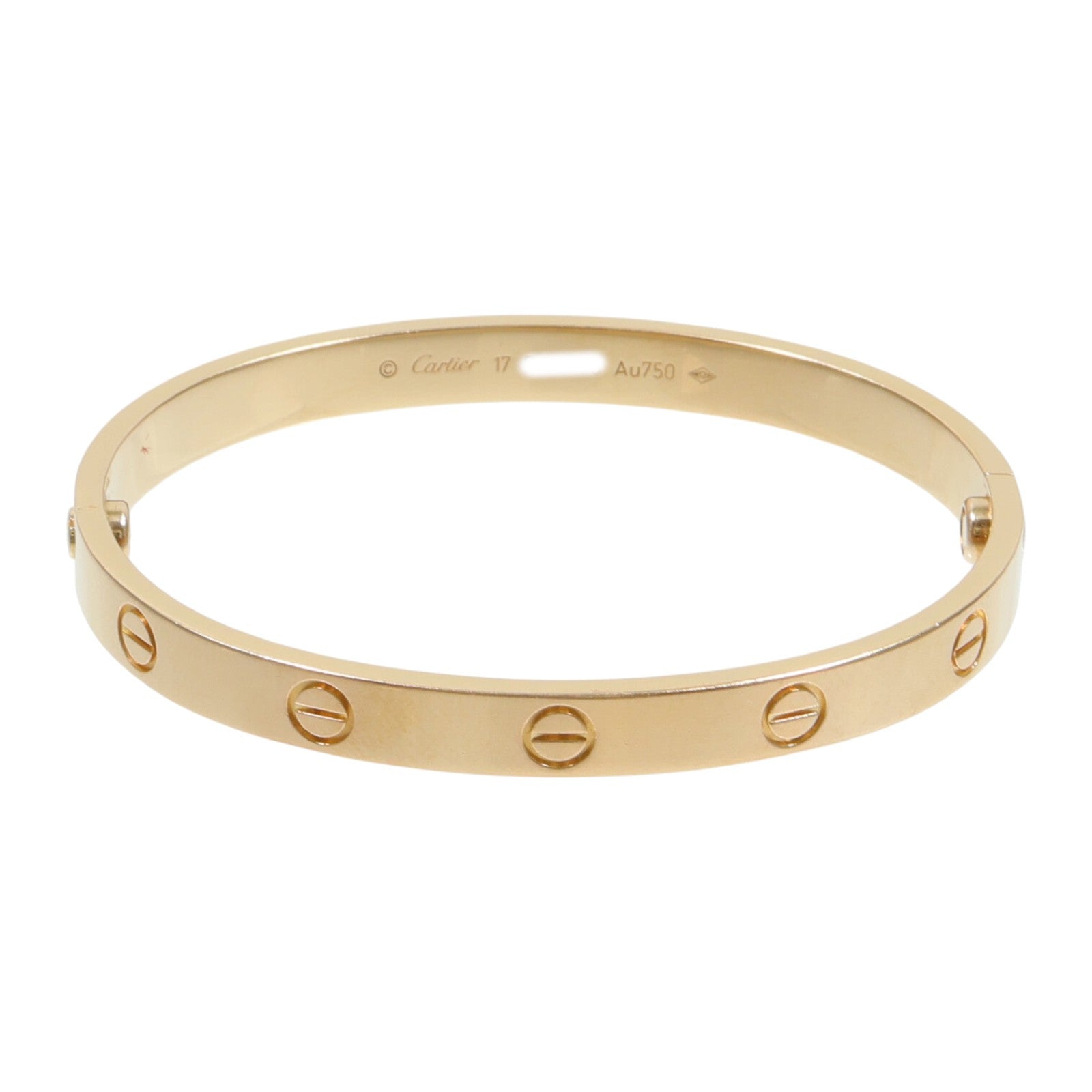 CARTIER 18K玫瑰金Love Bracelet手鐲