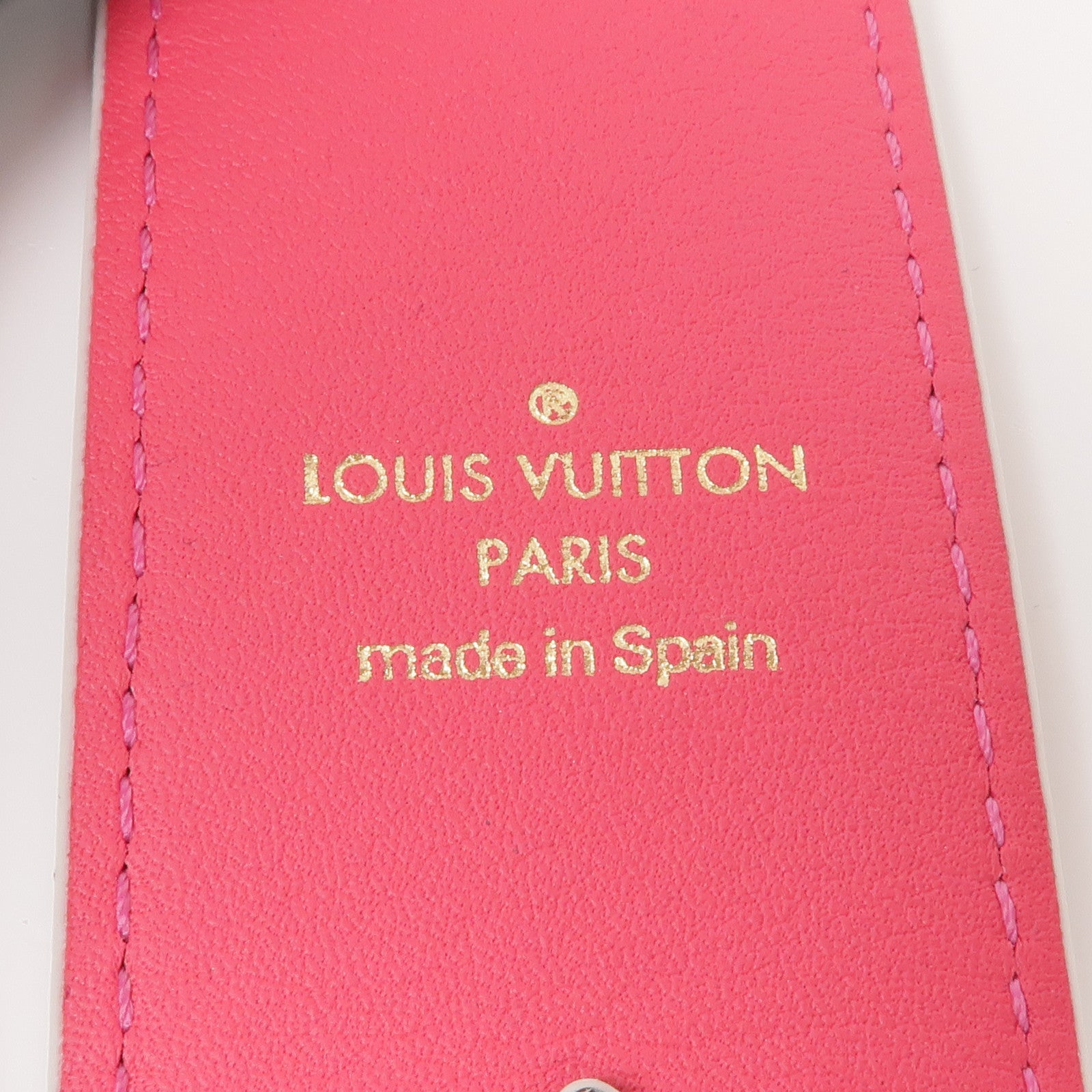 LOUIS VUITTON Monogram Shoulder Strap金扣掛飾