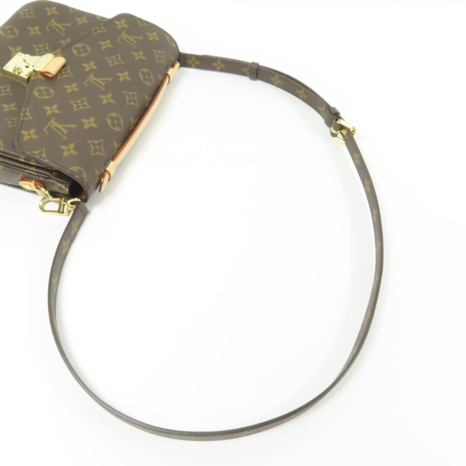 LOUIS VUITTON Monogram Pochette Metis MM金扣手挽肩背兩用袋
