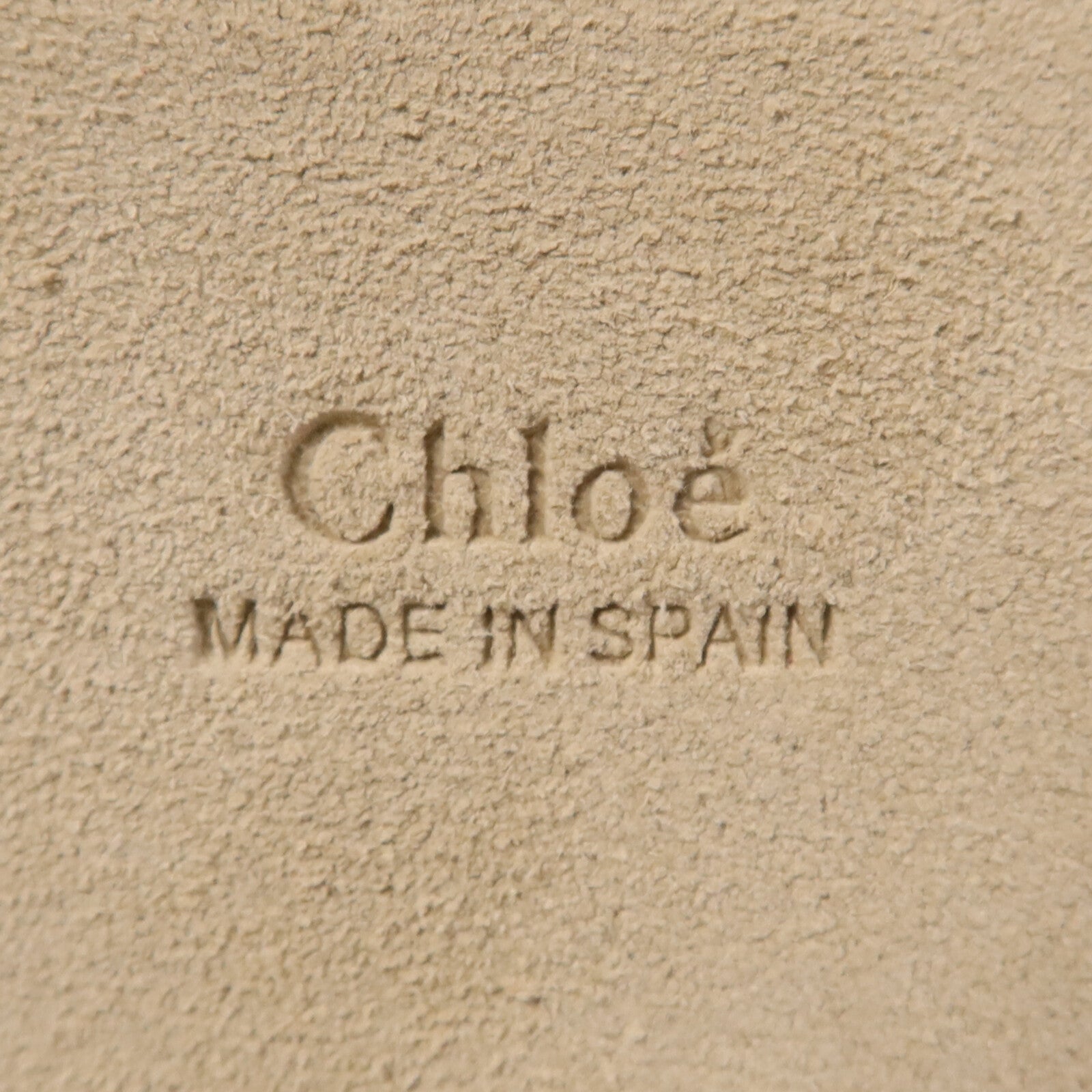 Chloe 牛皮/麂皮皮革Faye Small金扣肩背袋