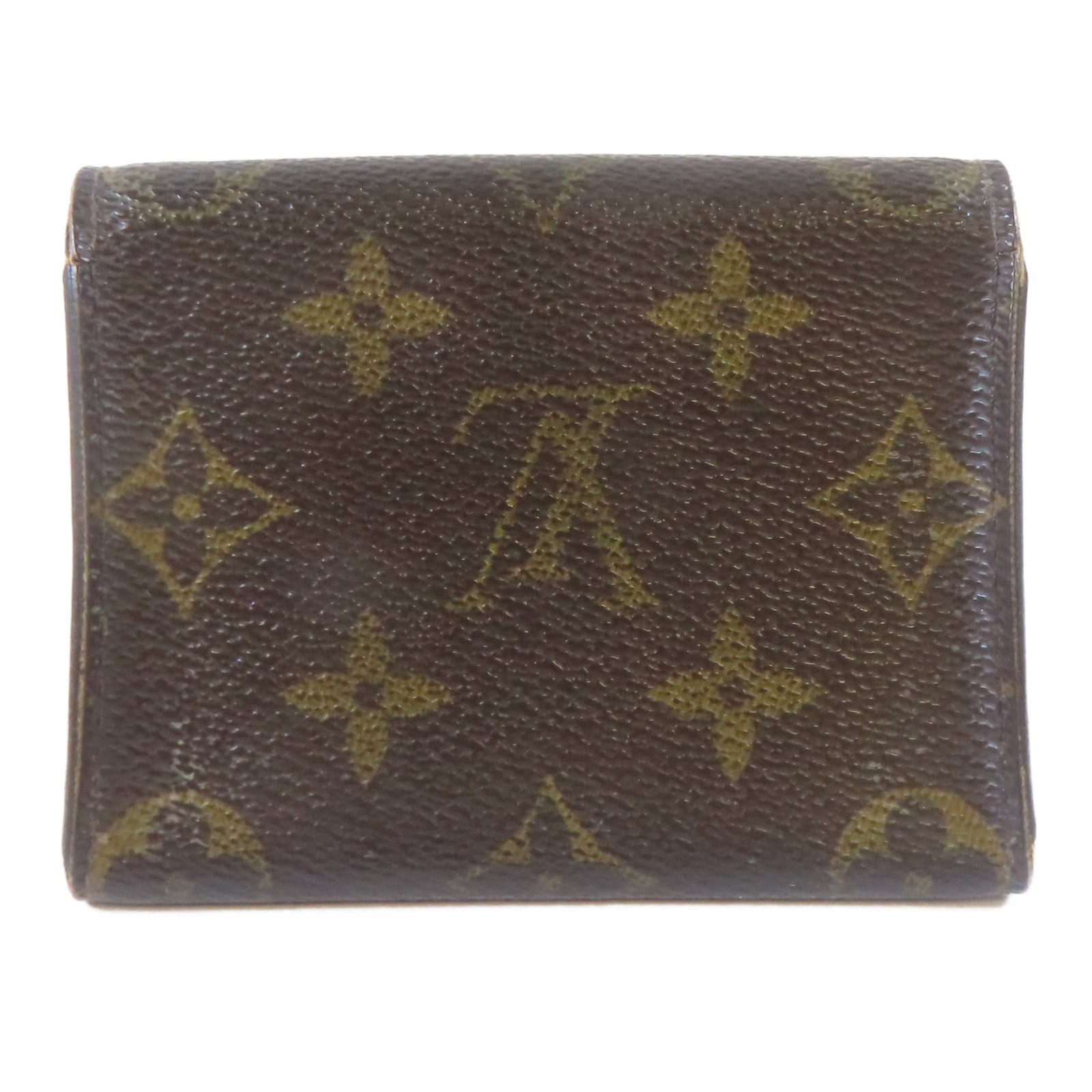 LOUIS VUITTON Monogram Amberop Cartes De Visit Card Case卡片套啡色
