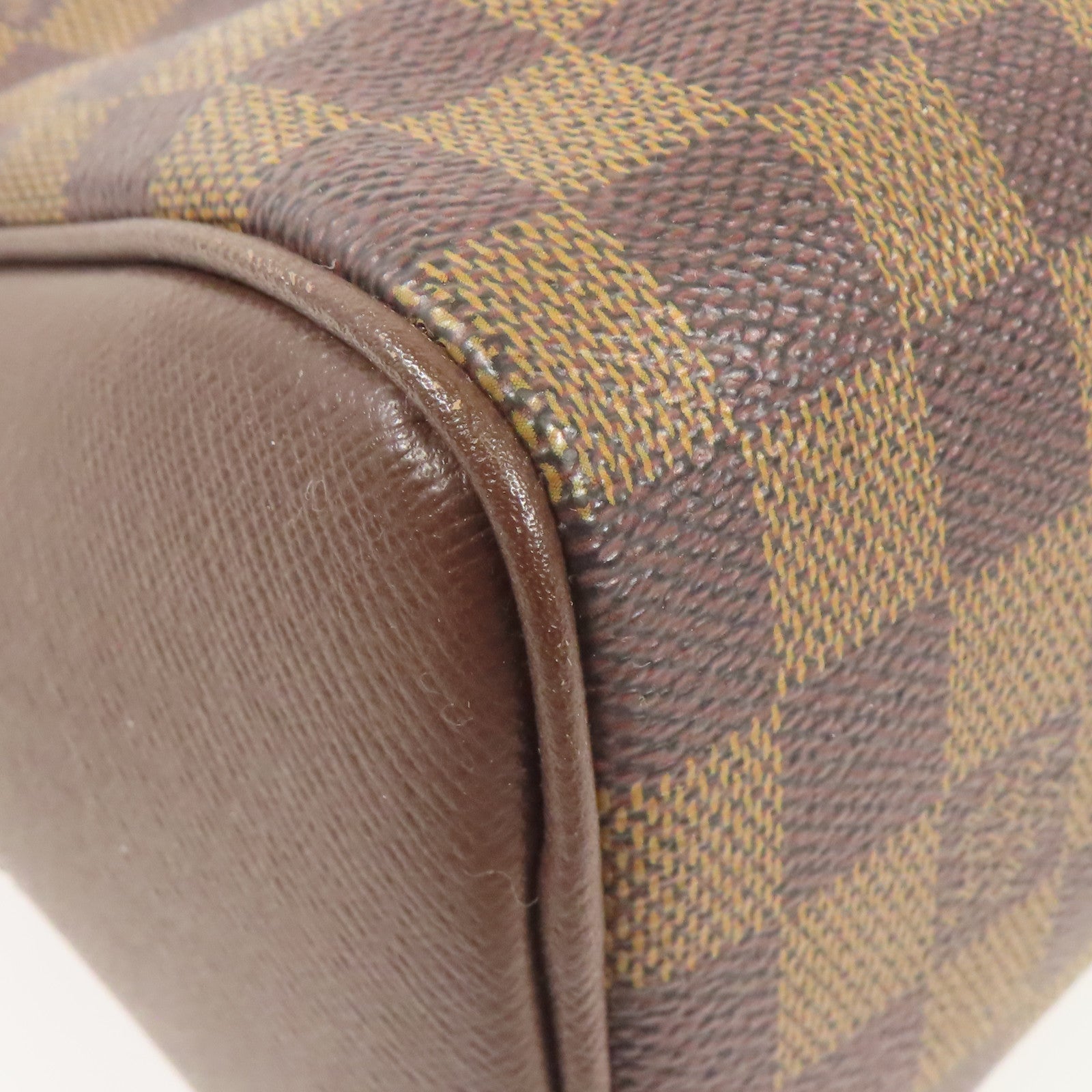 LOUIS VUITTON Damier Brera金扣手挽袋