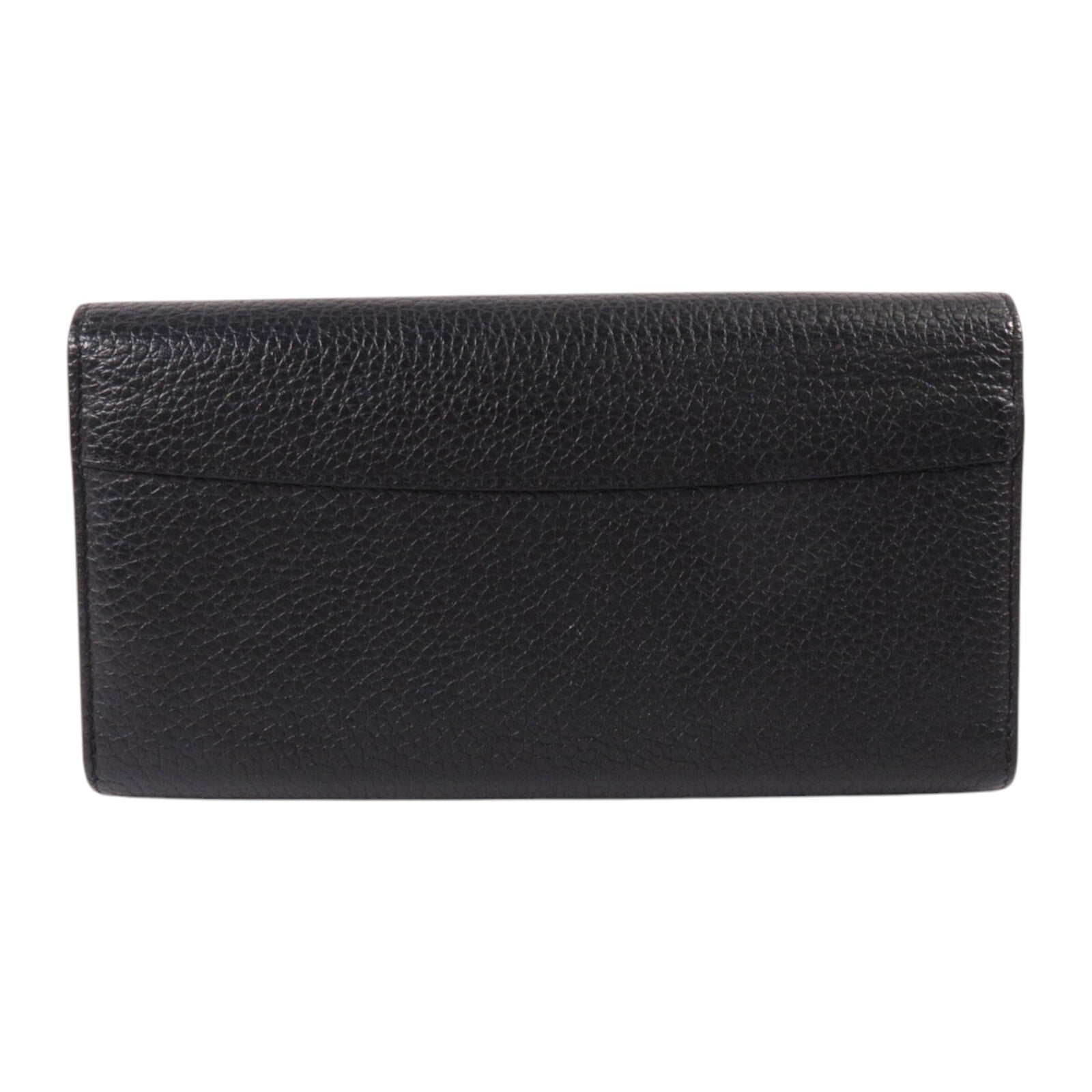 LOUIS VUITTON Taurillon皮革Capucines Wallet金扣長錢包