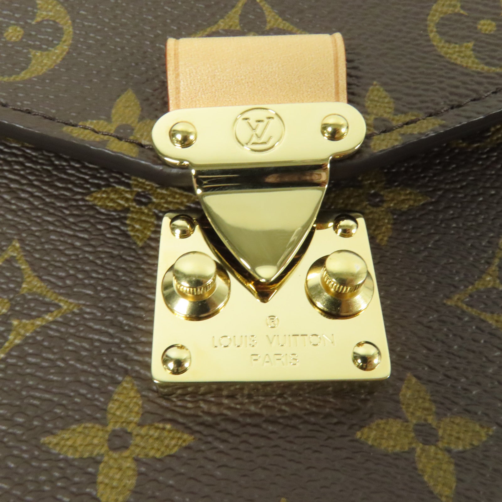 LOUIS VUITTON Monogram Pochette Metis MM金扣手挽肩背兩用袋