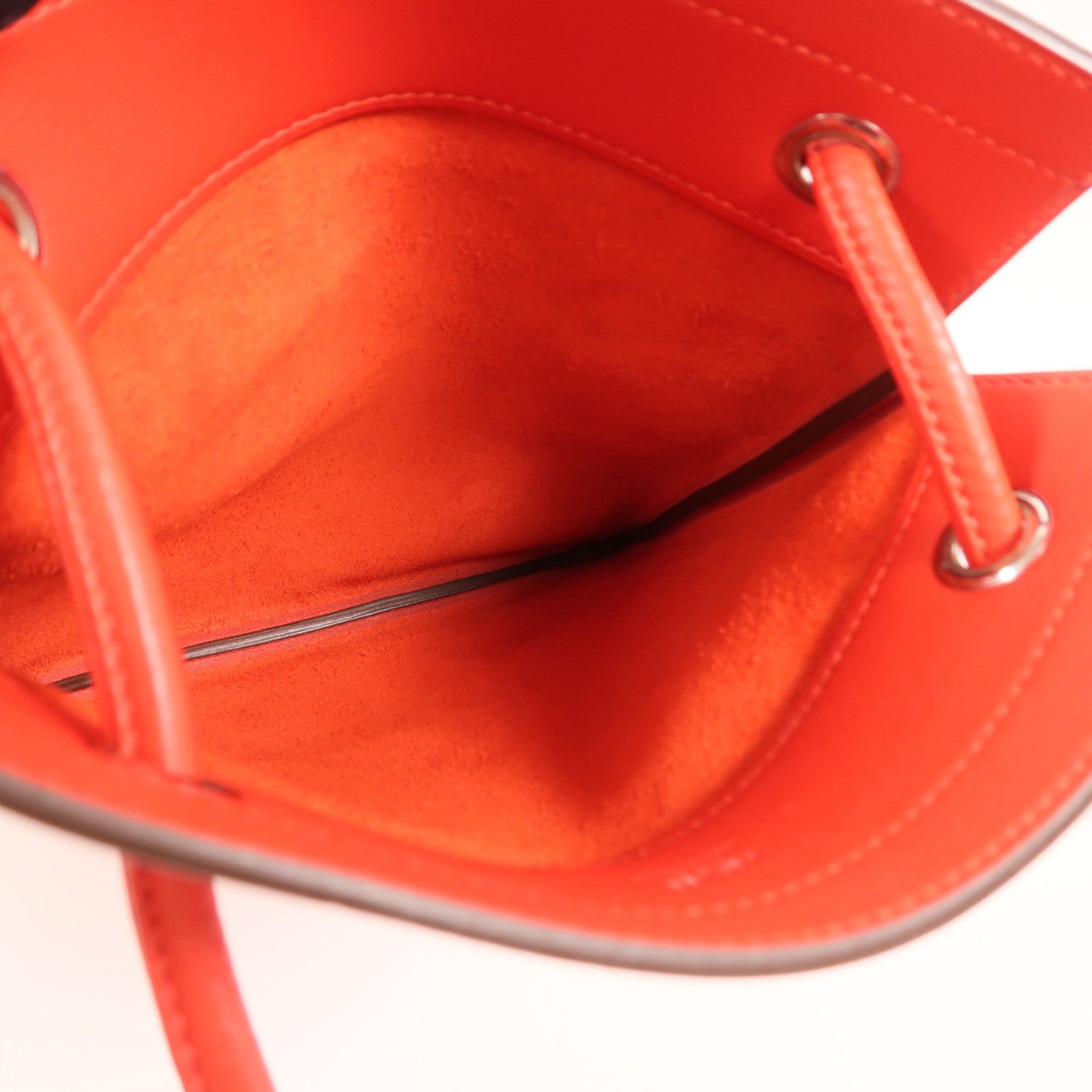 HERMES Swift皮革Aline Mini肩背袋Rouge de Coeur