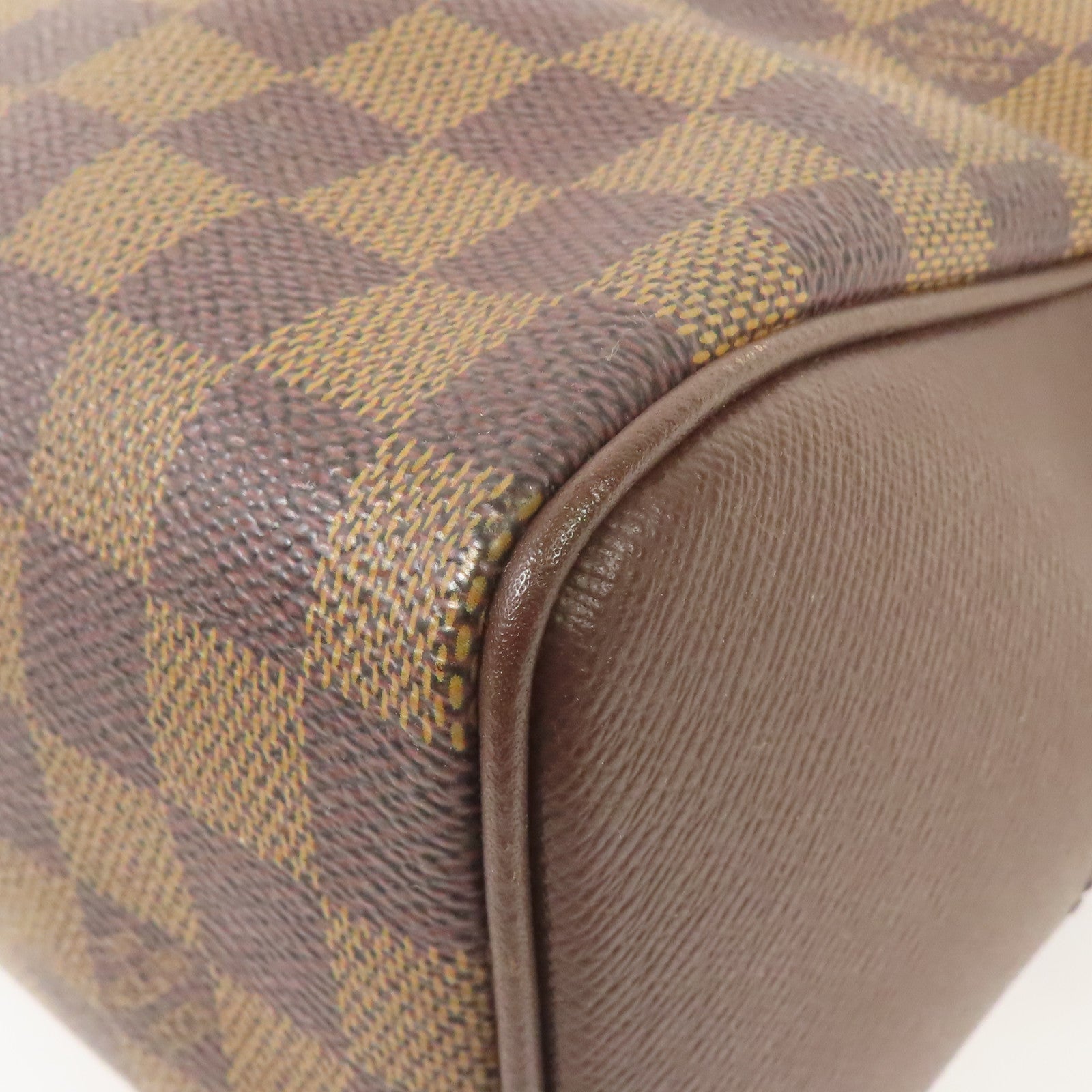 LOUIS VUITTON Damier Brera金扣手挽袋