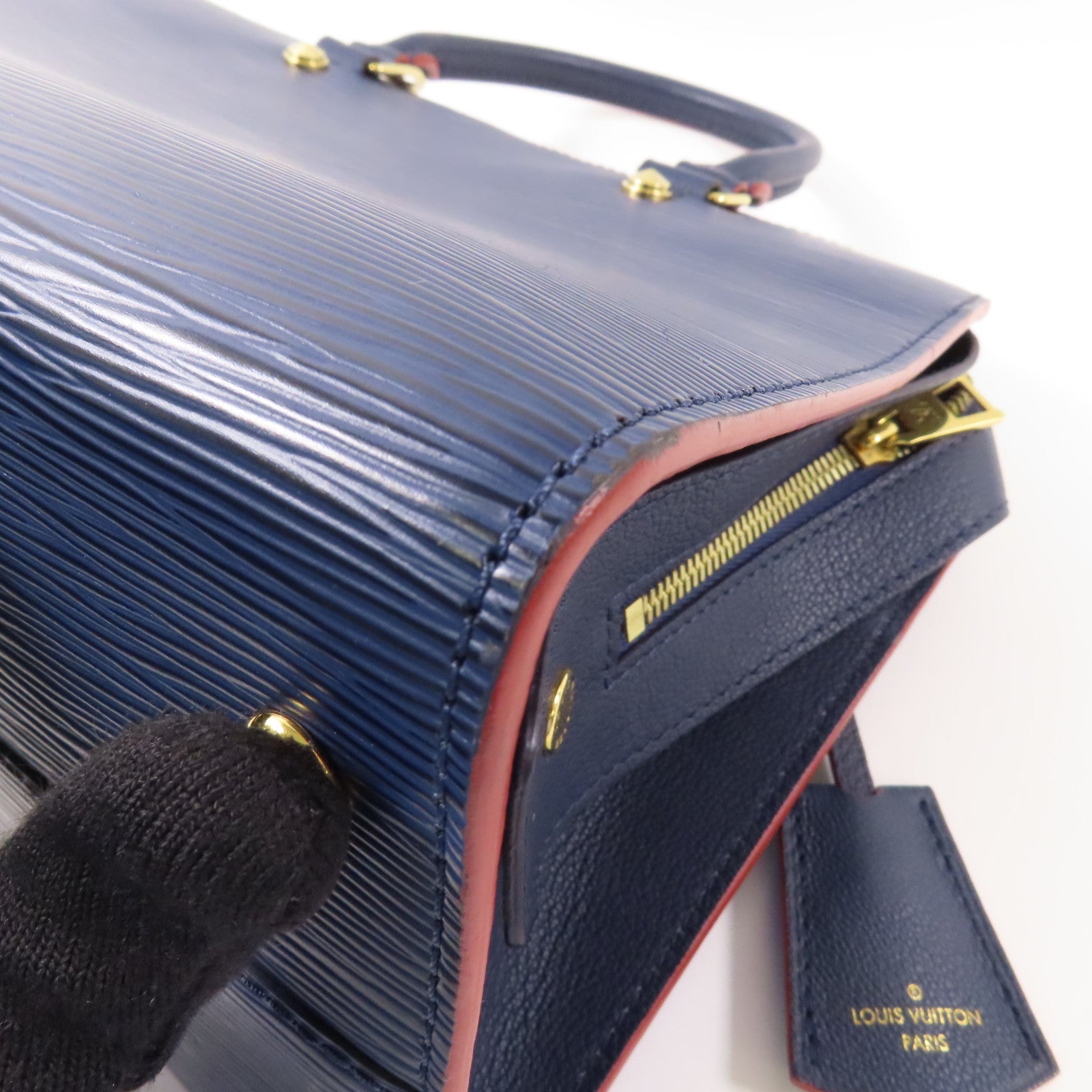 LOUIS VUITTON Epi Veneau MM金扣手挽袋