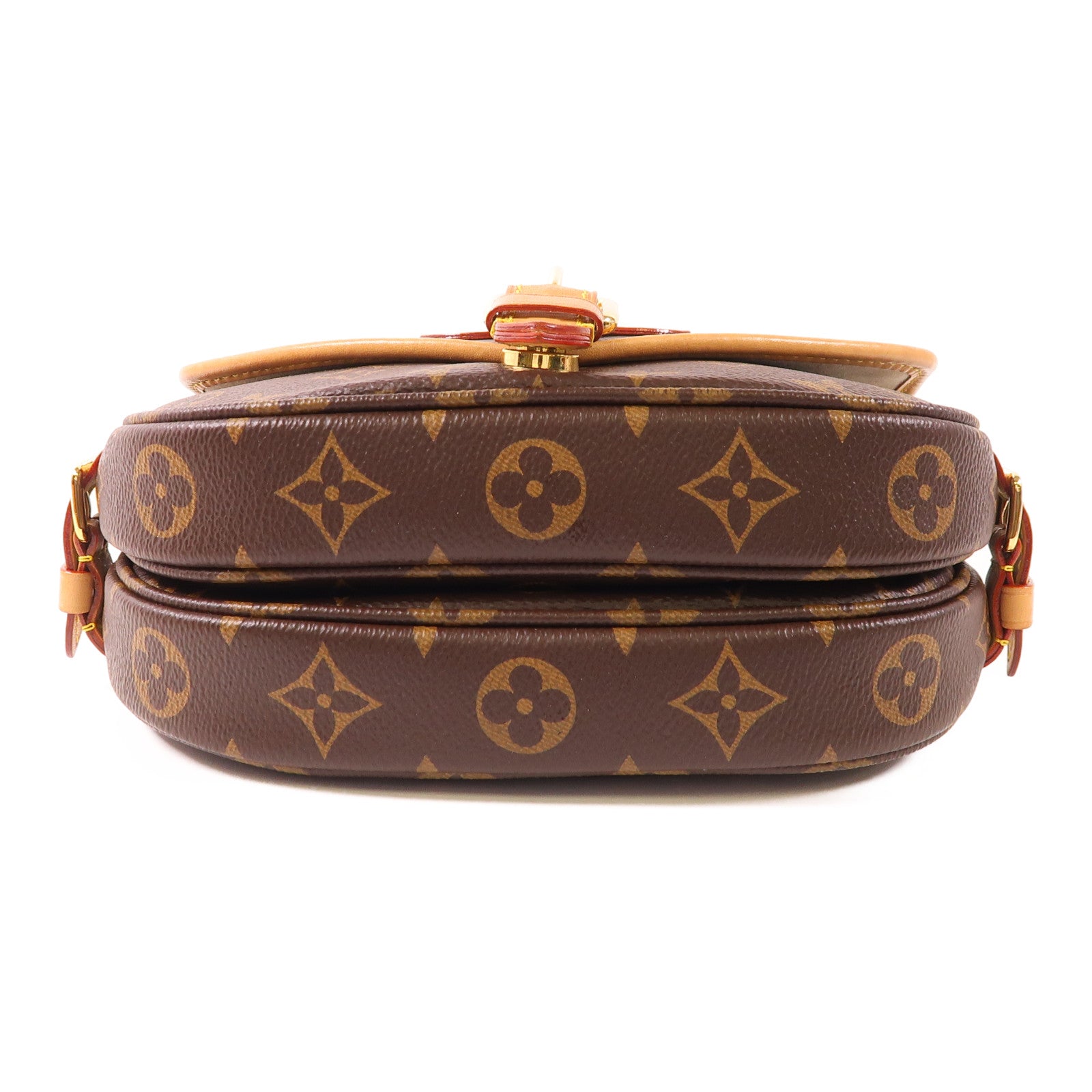 LOUIS VUITTON Monogram Saumur BB金扣手挽肩背兩用袋