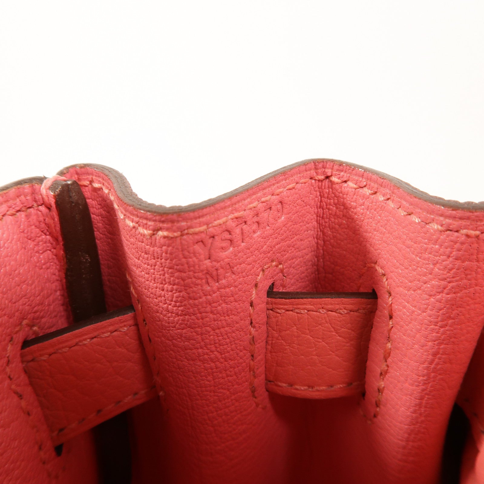 HERMES Togo皮革Kelly 28手挽肩背兩用袋Rose d'Ete
