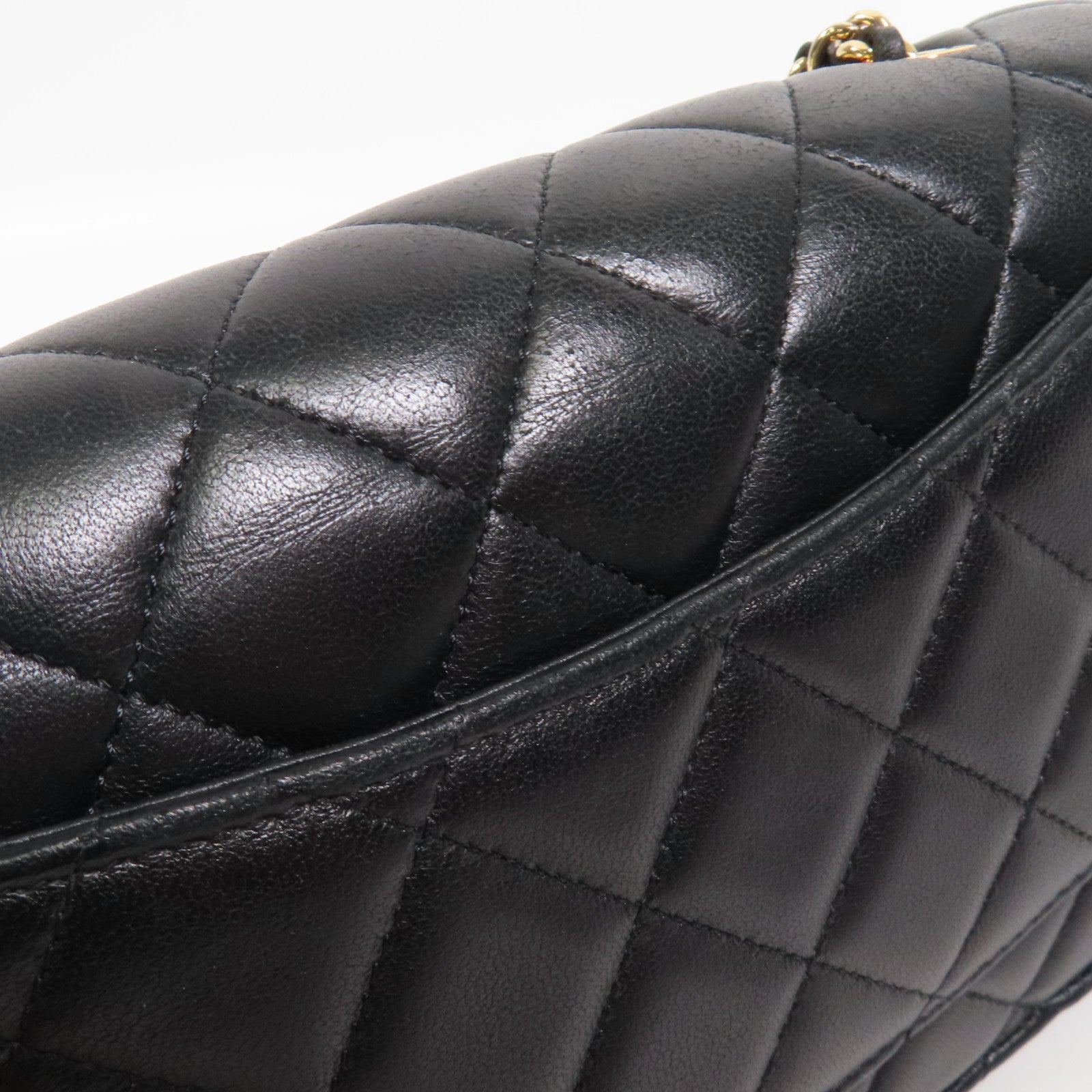 CHANEL 羊皮皮革Wallet On Chain金扣肩背袋