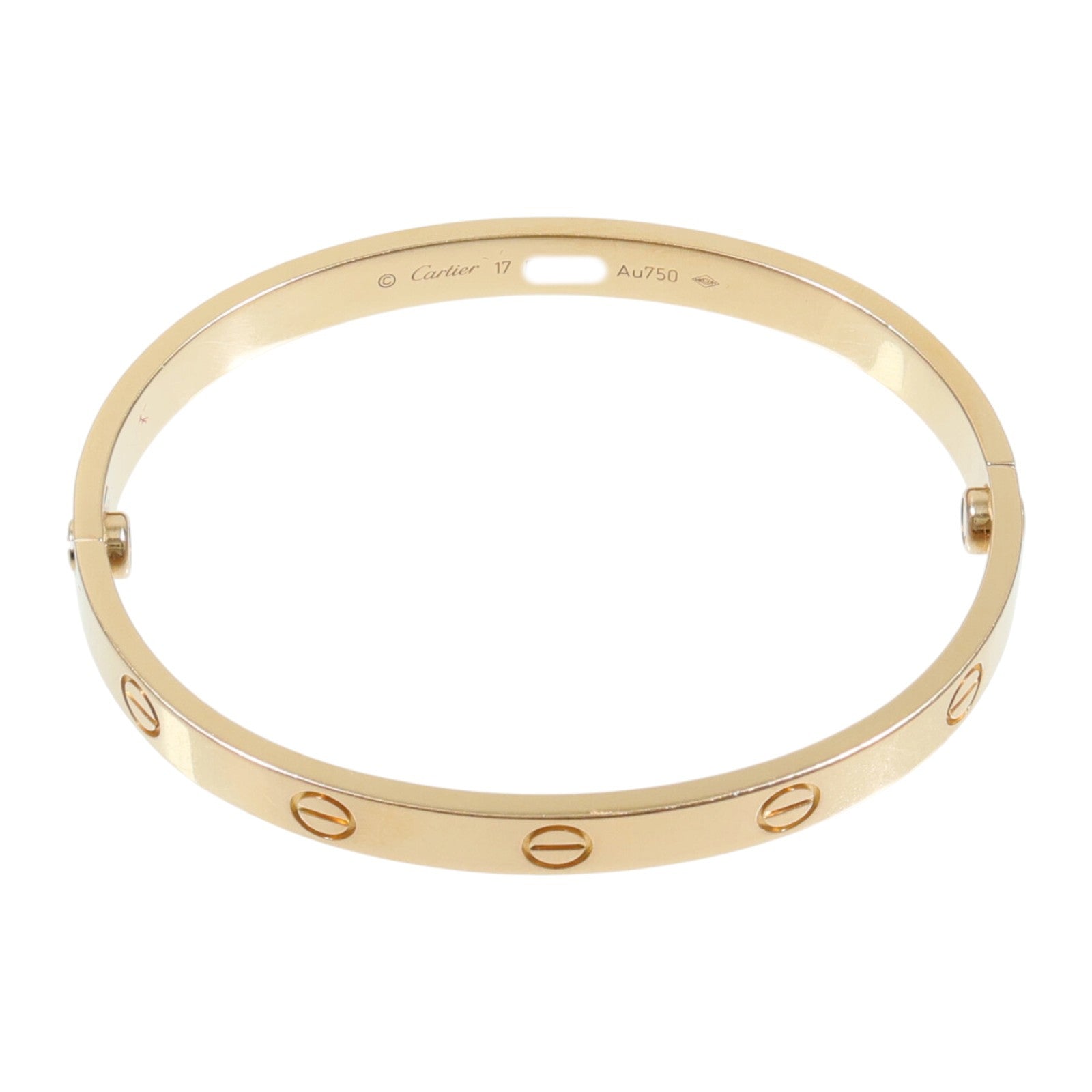 CARTIER 18K玫瑰金Love Bracelet手鐲
