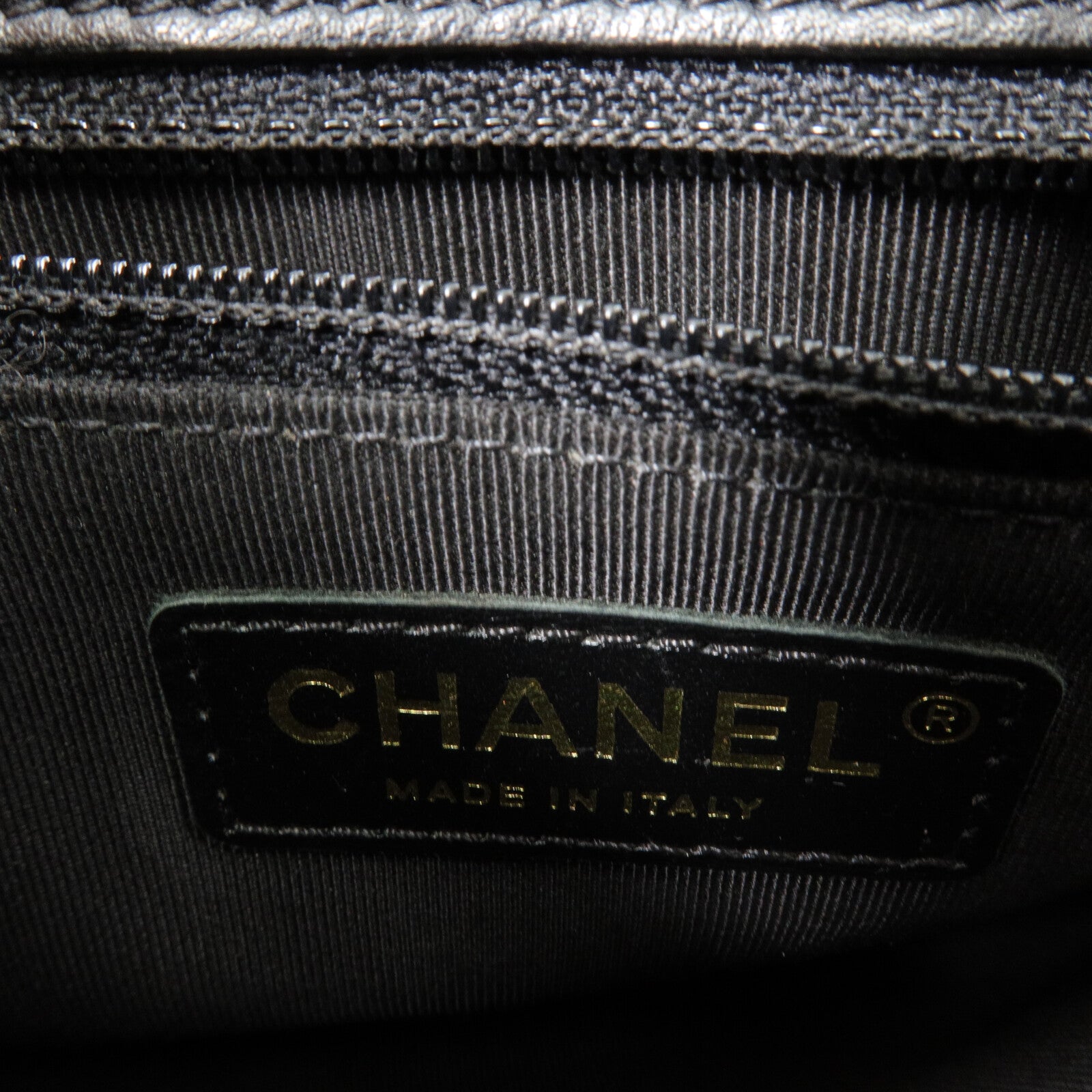 CHANEL 羊皮皮革Chain Shoulder鏈帶手挽肩背兩用袋
