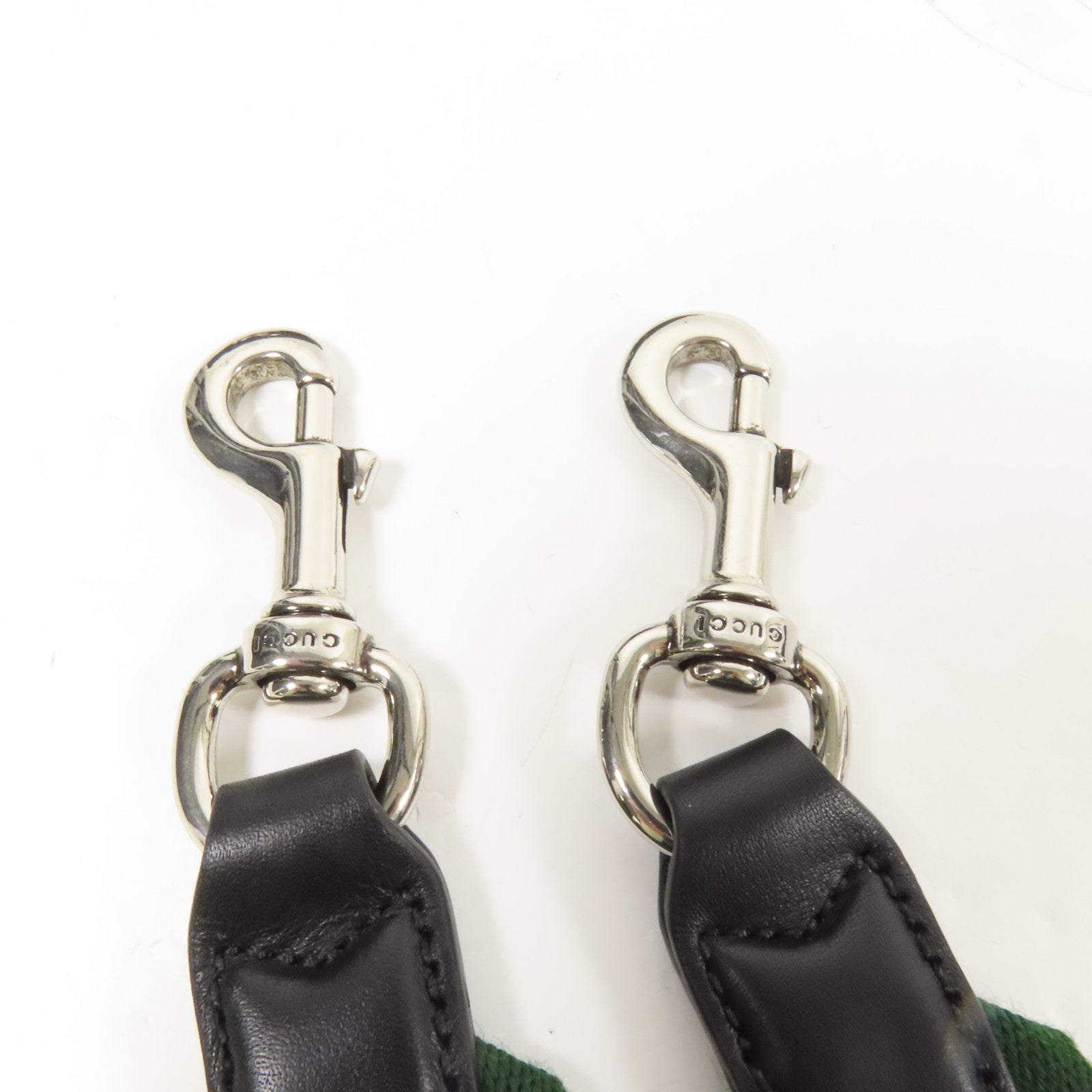 GUCCI 帆布Crossbody GG銀扣手挽肩背兩用袋