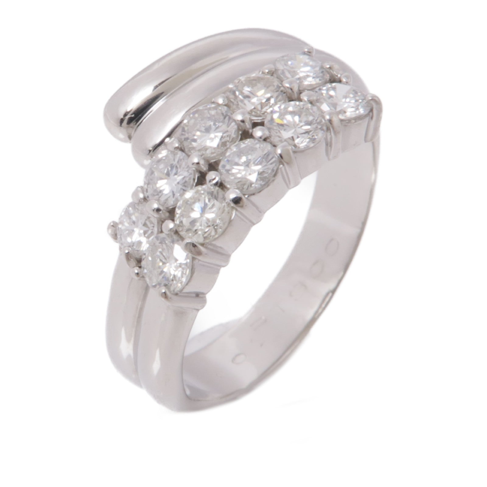 JEWELRY JEWELRY PT900鉑金/鑽石Diamond Ring戒指US#8.5