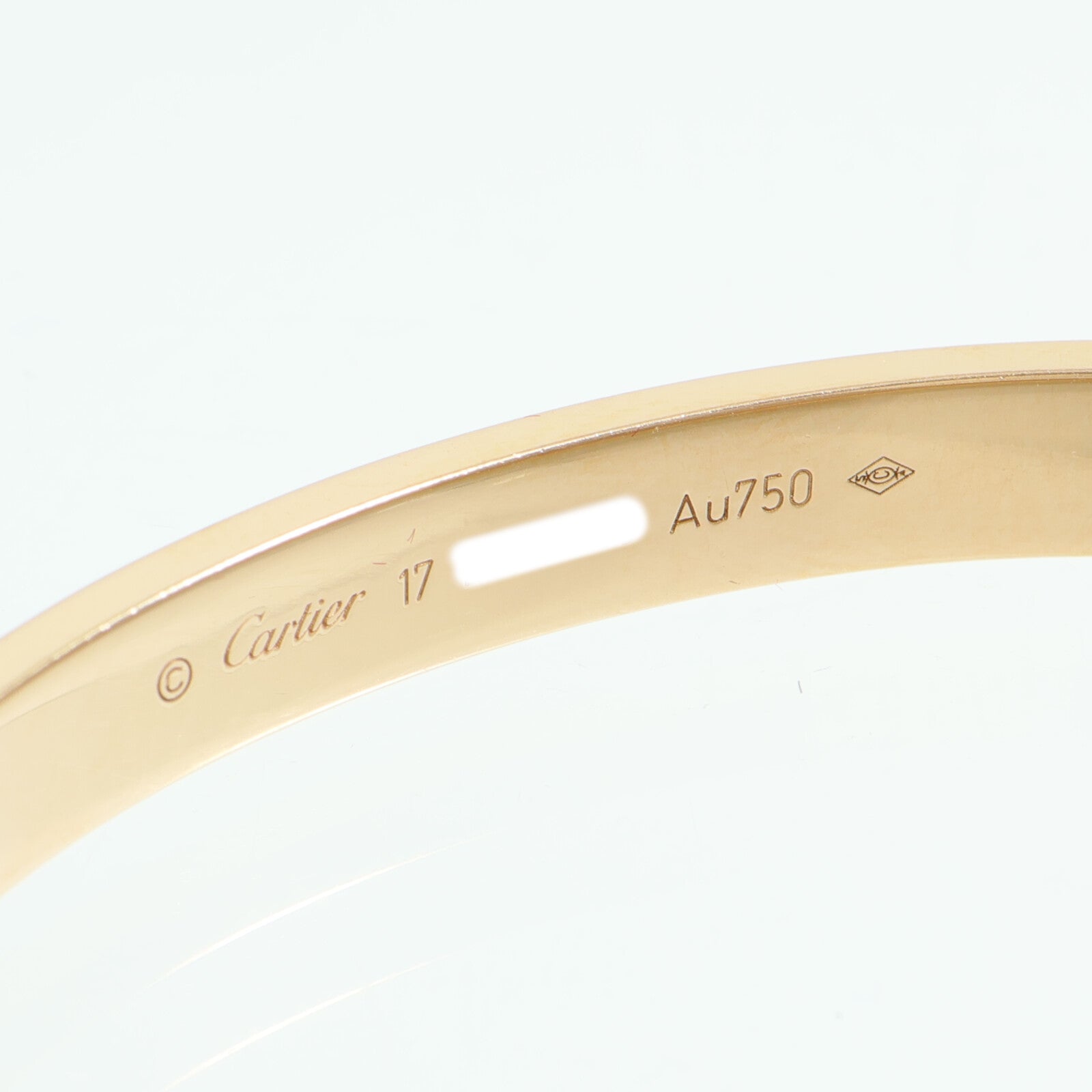 CARTIER 18K玫瑰金Love Bracelet手鐲