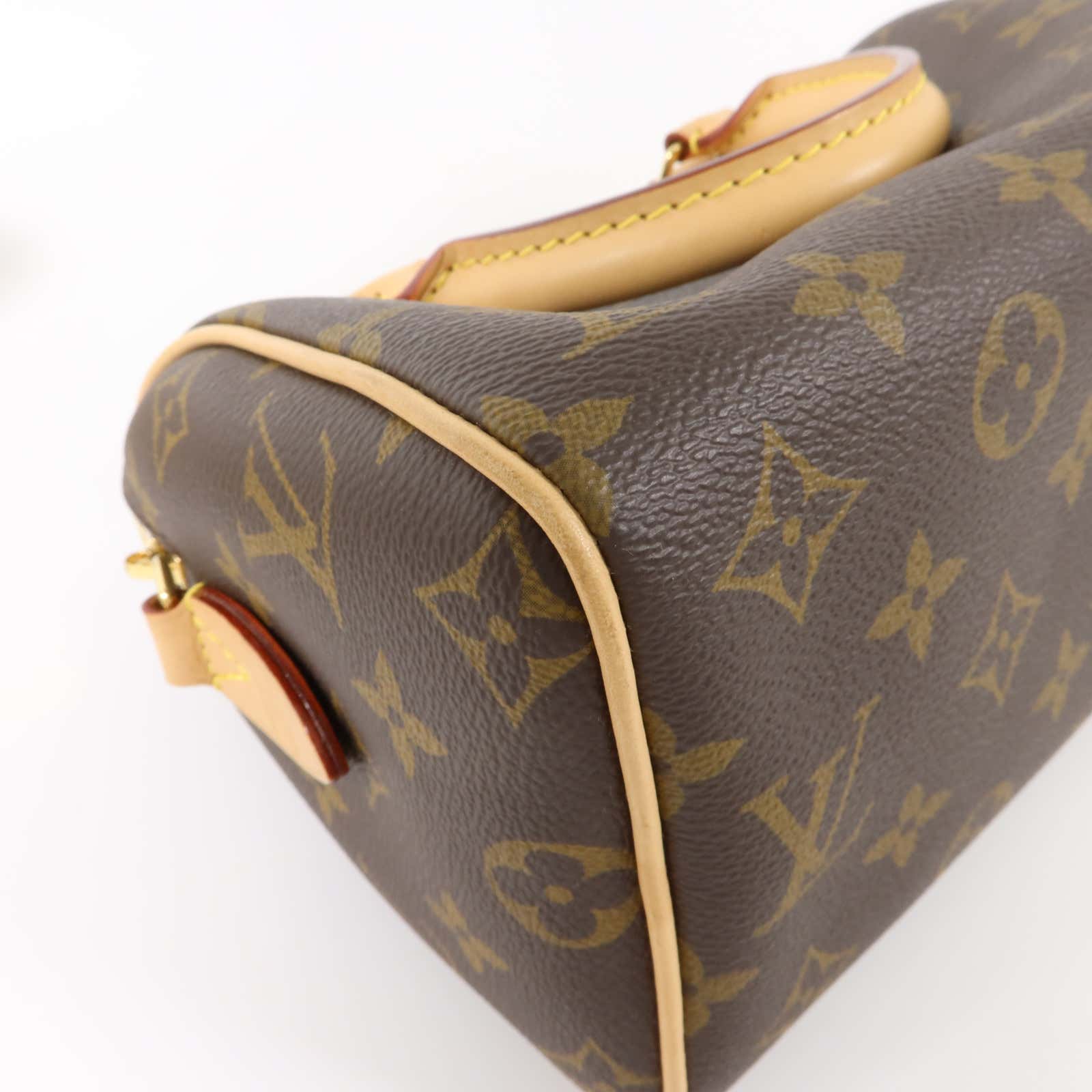 LOUIS VUITTON Monogram Speedy Bandouliere 20手挽肩背兩用袋