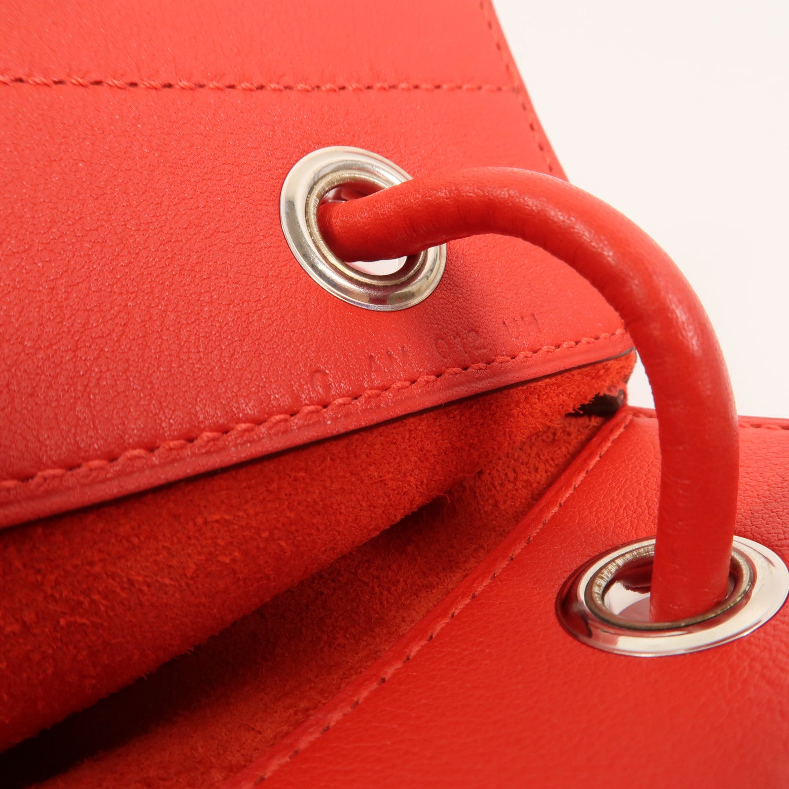 HERMES Swift皮革Aline Mini肩背袋Rouge de Coeur